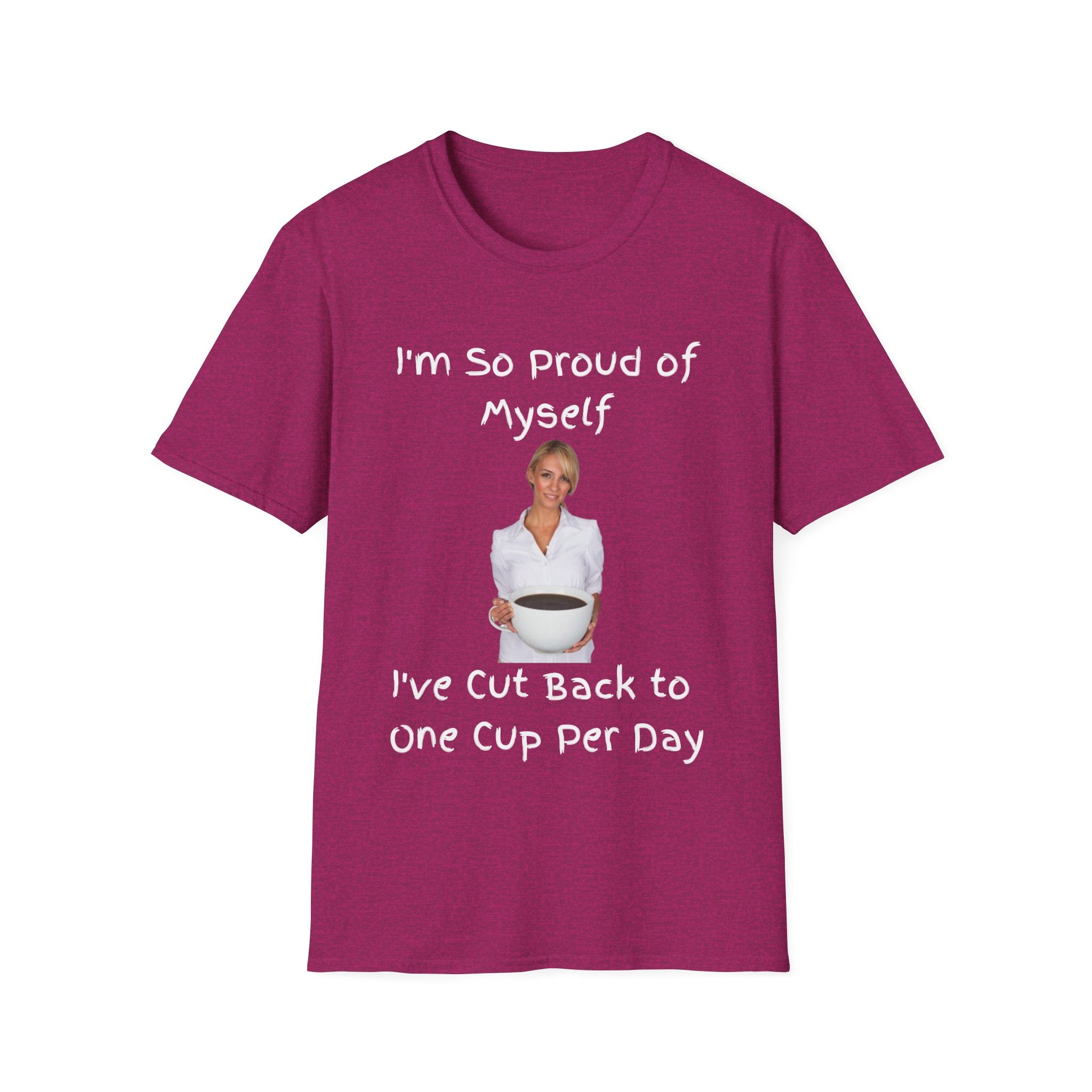 Proud of Myself Unisex T-Shirt, Self Love Tee, Positive Vibes Shirt, Empowering Gift, Inspirational Apparel