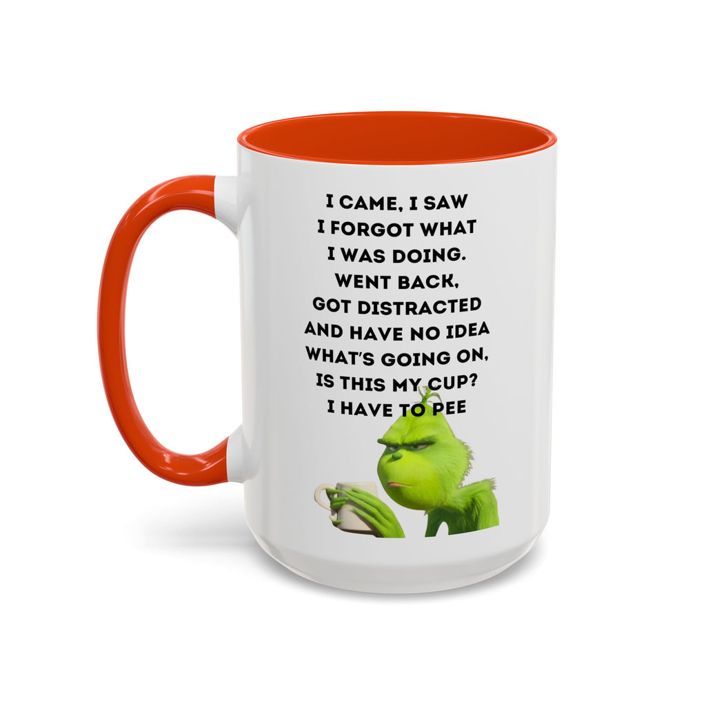 Colorful Grinch Coffee Mug, Fun Holiday Gift, Funny Tea Cup, Quirky Kitchen Decor, Grinch Fan Mug, Christmas Gift Idea