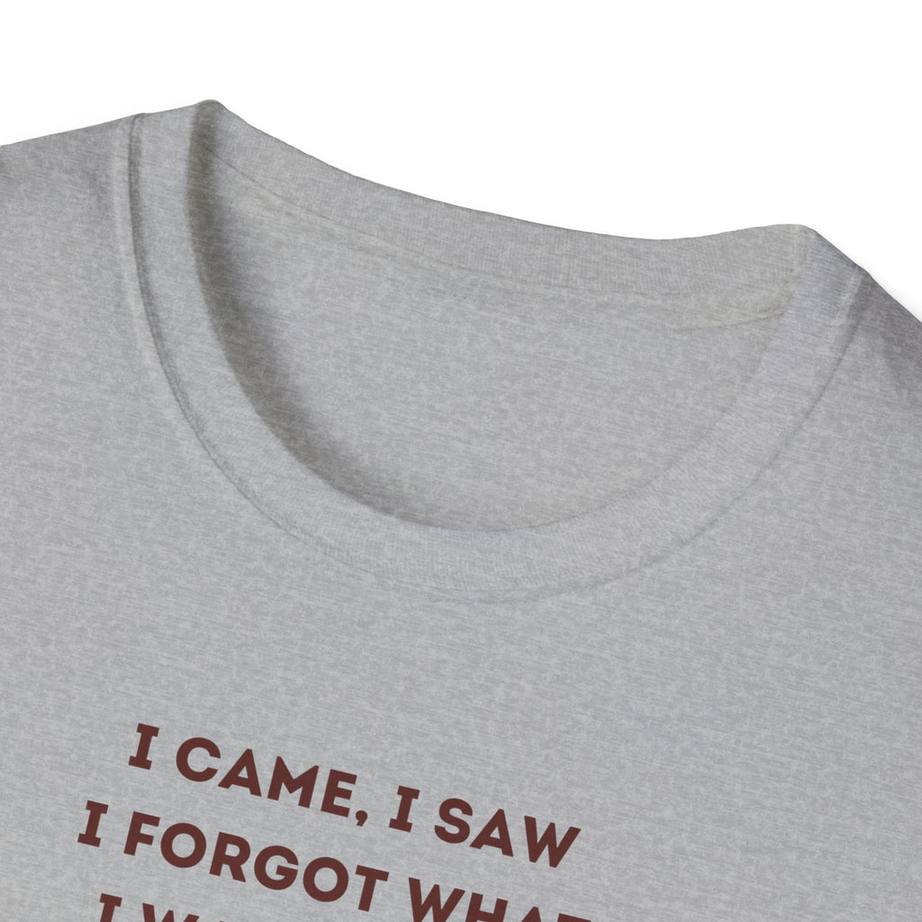 Funny Coffee Memory Poem T-Shirt | Cute Character Holding Coffee