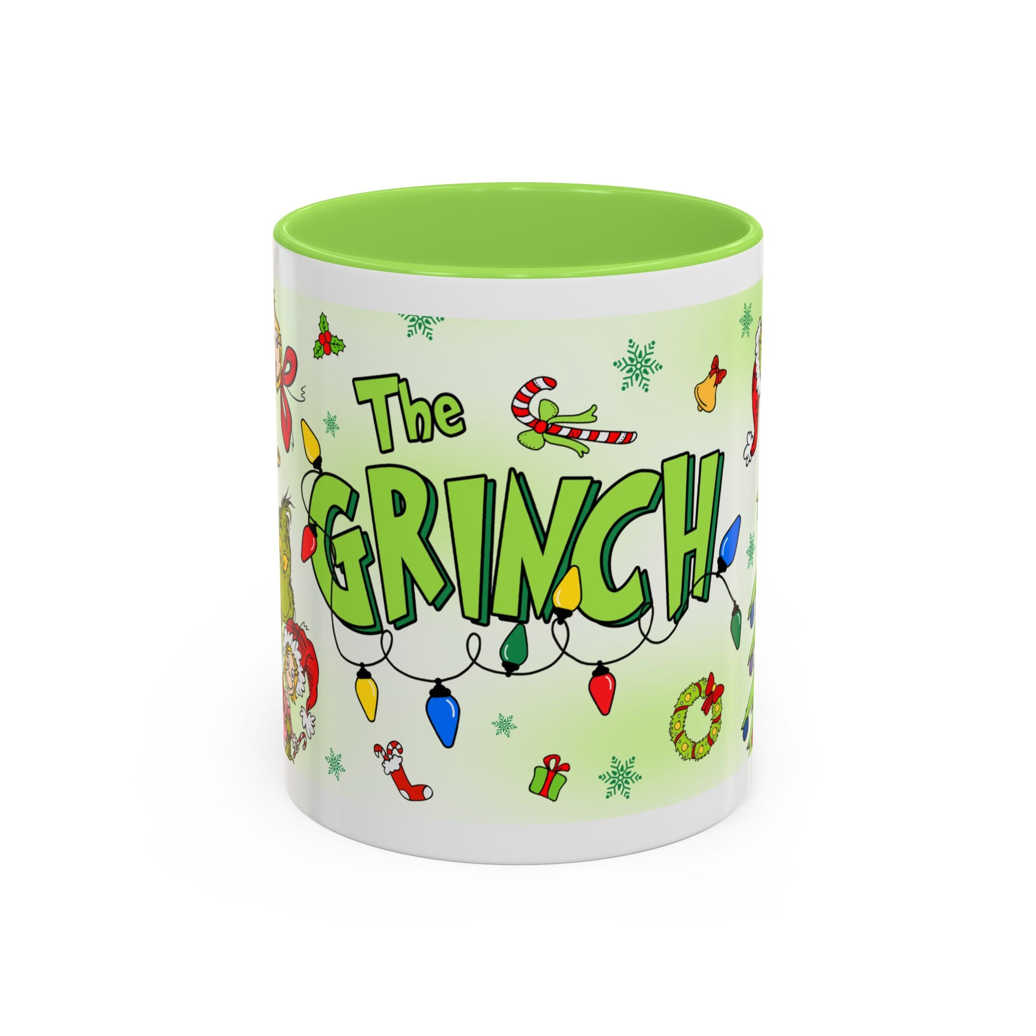 Whimsical The Grinch Mugs, Funny Holiday Gift, Christmas Coffee Cup, Festive Drinkware, Grinch Themed Mug