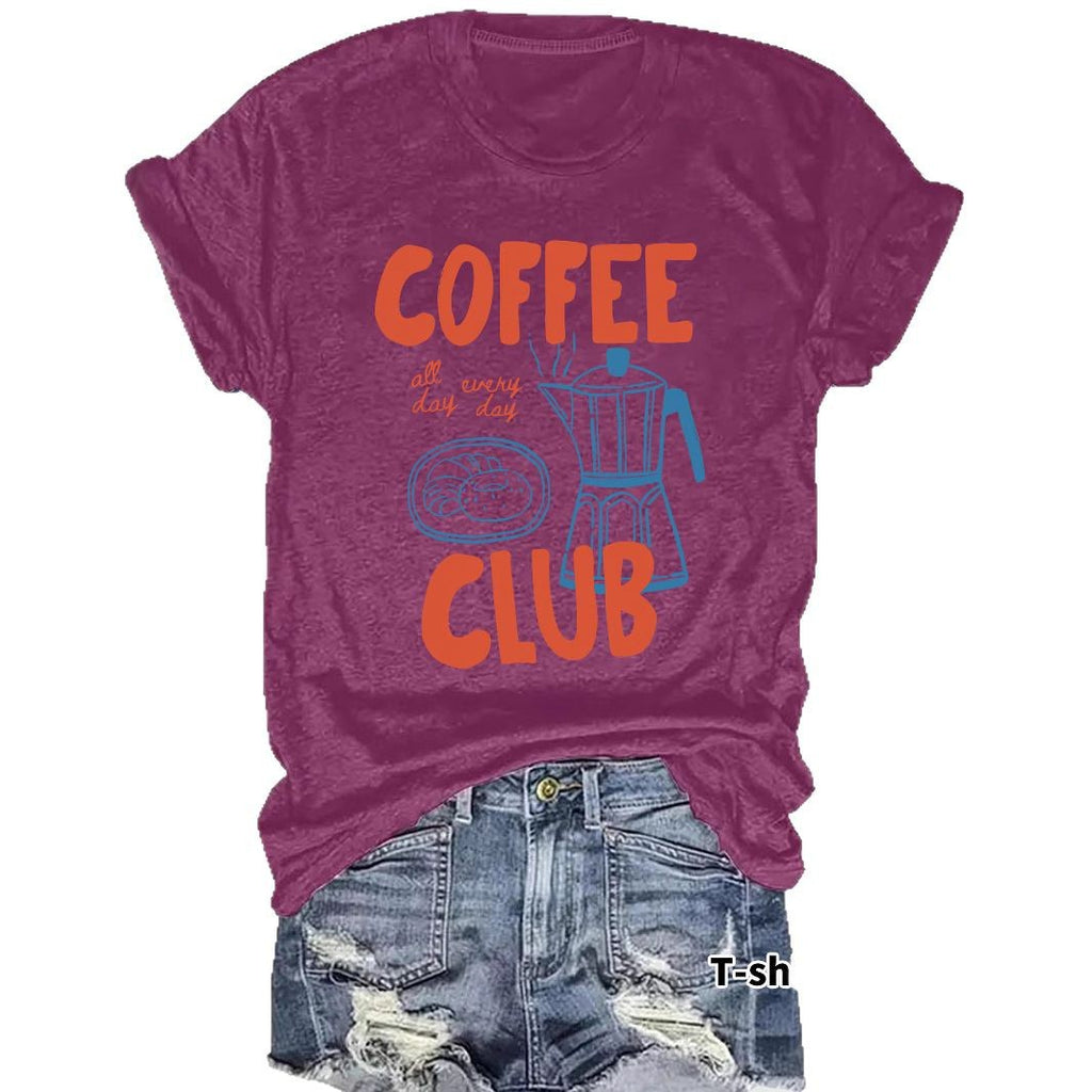 Coffee Club short sleeved women's