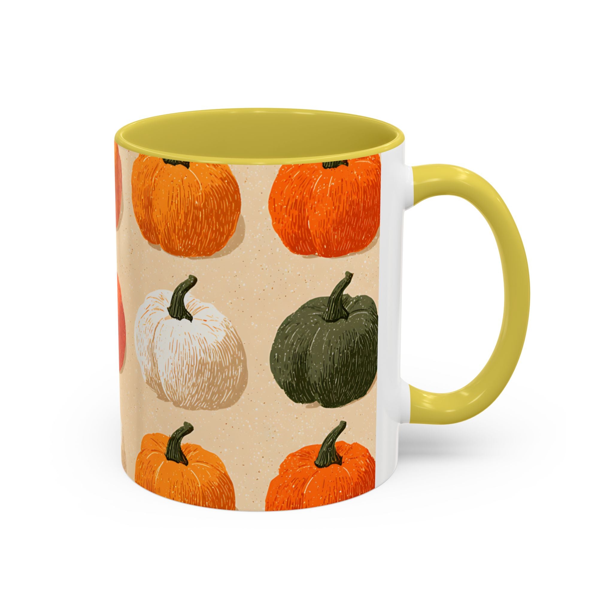 Autumn Pumpkin Mugs - Cozy Coffee Cups for Fall, Seasonal Drinkware, Thanksgiving Gifts, Home Decor, Pumpkin Spice Lovers