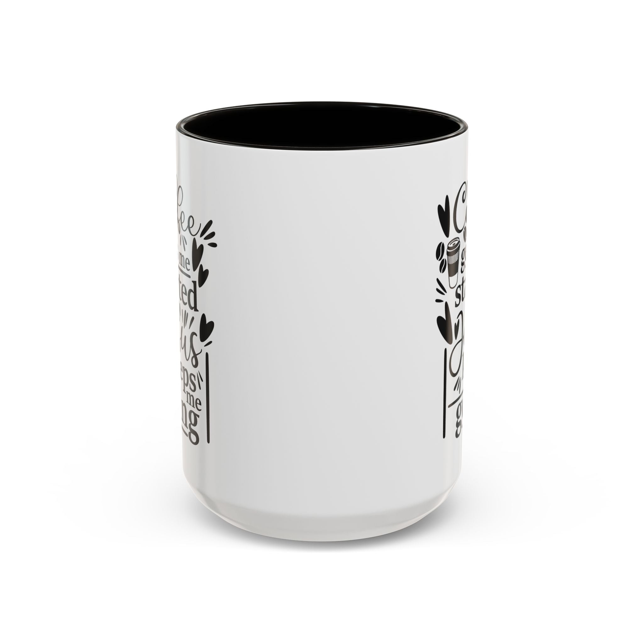Faithful Morning Mug, Christian Coffee Cup, Religious Tea Mug, Jesus and Coffee Drinkware, Colorful Ceramic Mug