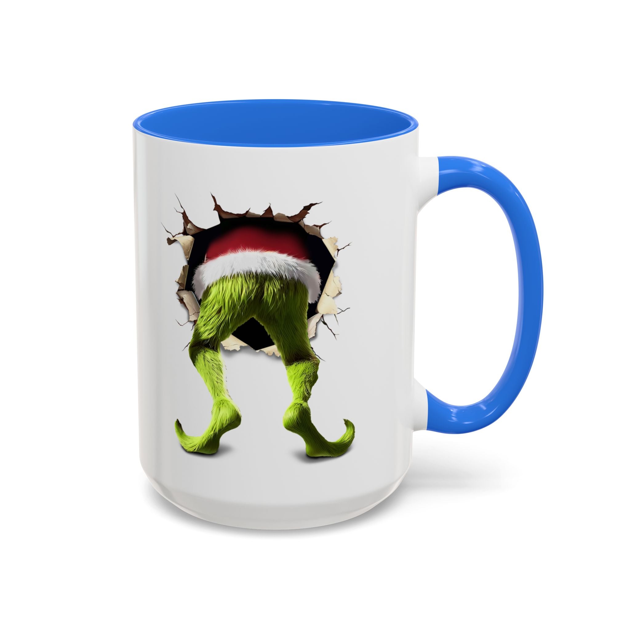 Grinch Holiday Coffee Mugs, Colorful 11oz & 15oz Drinking Cups, Funny Gift for Christmas, Holiday Decor, Unique Kitchenware