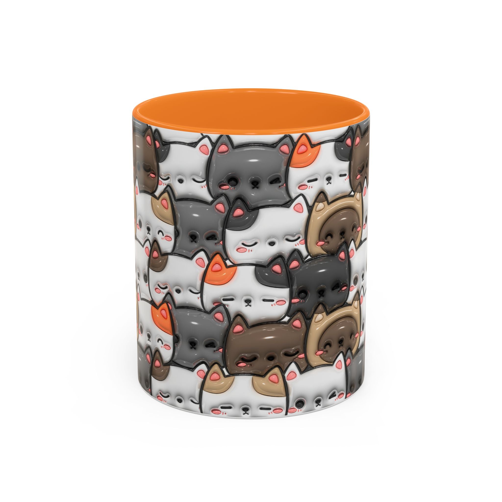 Colorful Cat Mugs - Cute Pet Lover Gift, Cat-Themed Coffee Cup, Cat Lover's Mug, Fun Kitchen Decor, Feline Art Drinkware