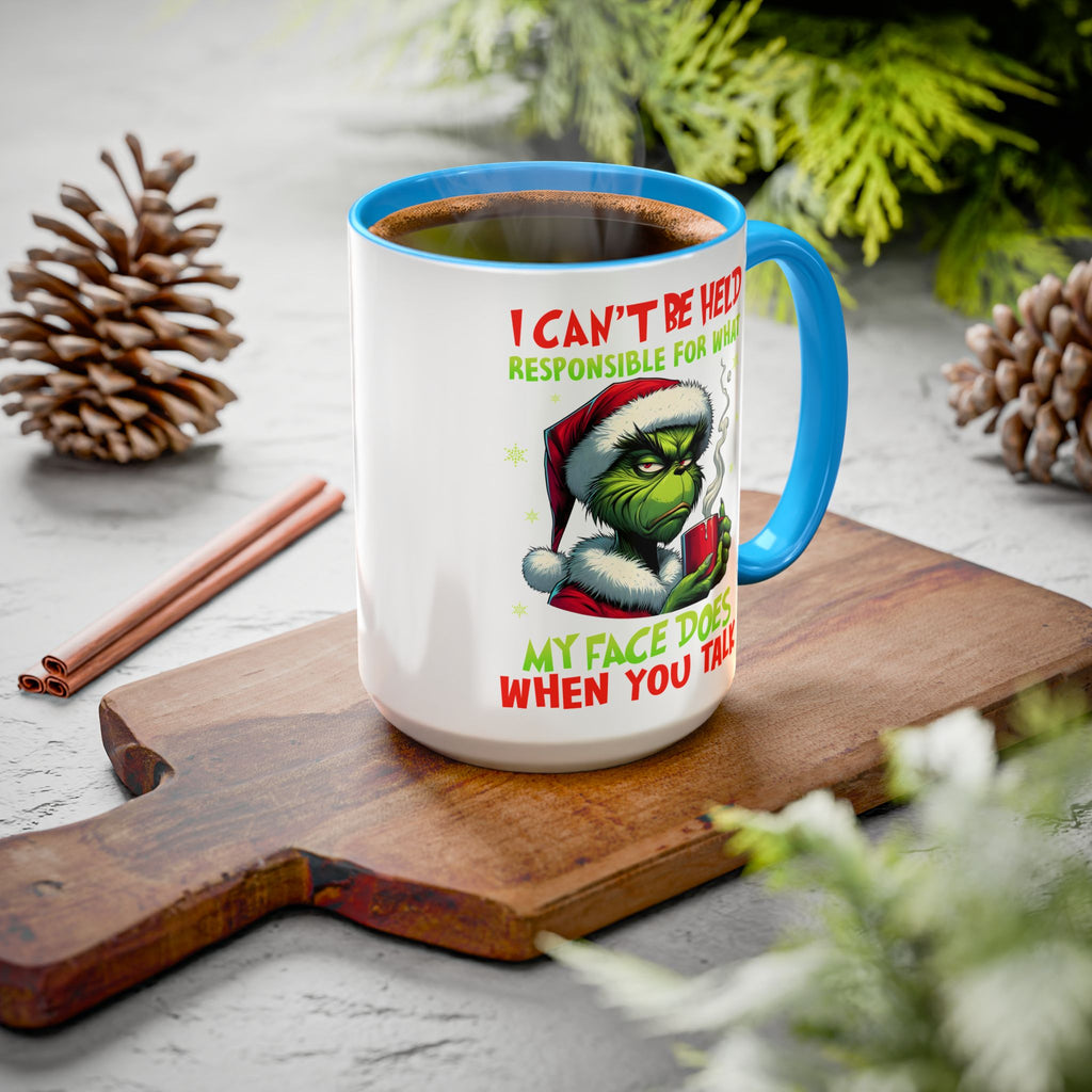 Colorful Grinch Mugs - Perfect for the Holidays, Funny Gift, Coffee Mug, Christmas Present, Office Humor, Grinch Lover