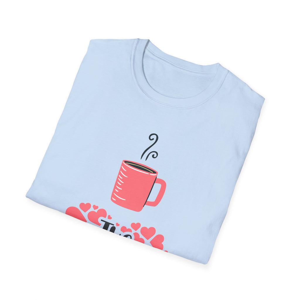 The Hot Coffee Mug Life - Unisex Softstyle T-Shirt