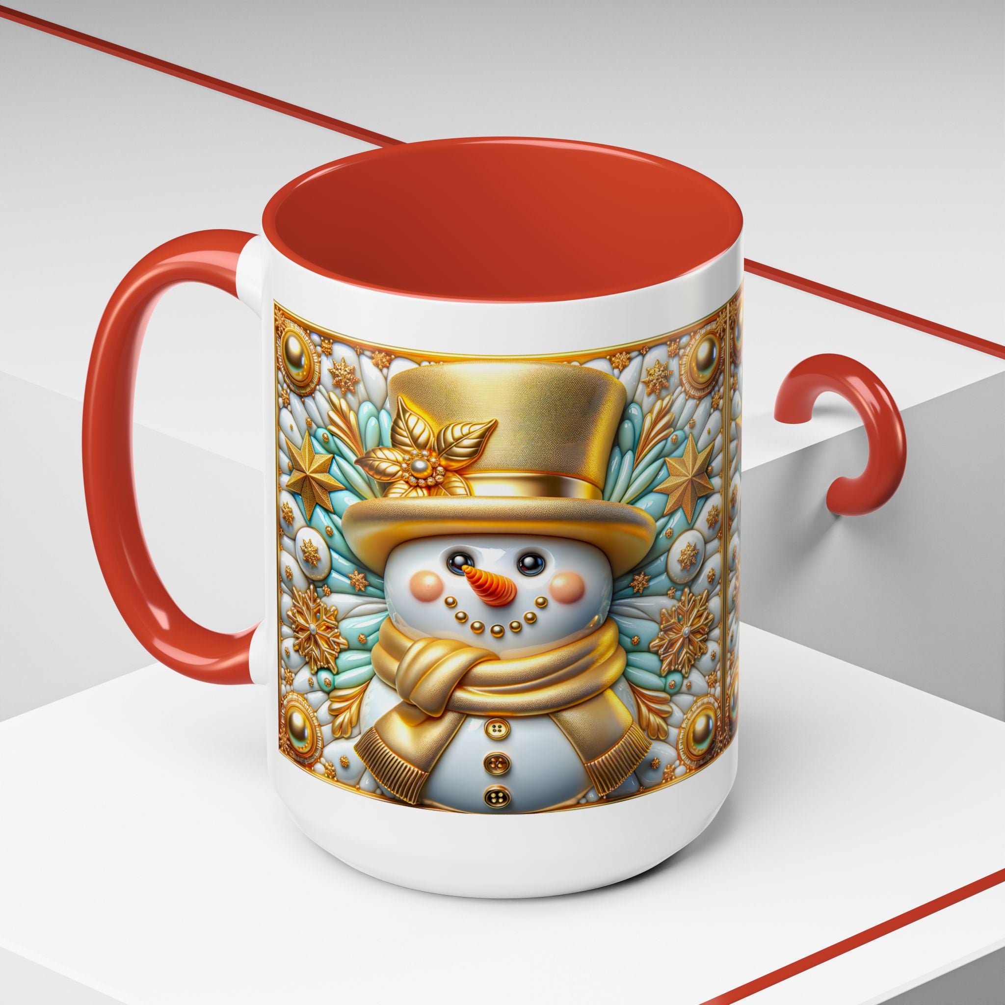 Festive Snowman Coffee Mug | Holiday Gift, Winter Decor, Cute Mug, Christmas Mug, Snowman Lover's Gift