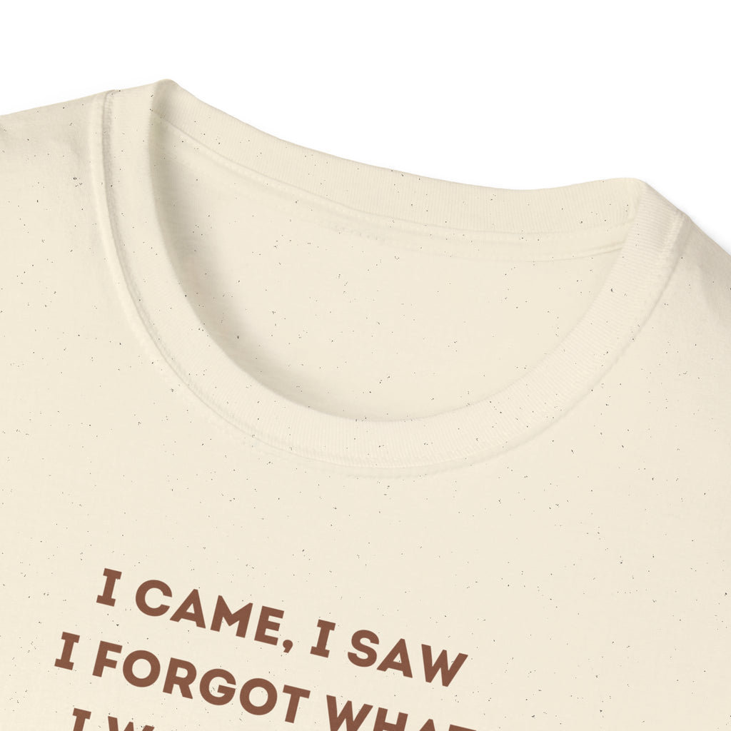Funny Coffee Quote T-Shirt for Coffee Lovers, Humor Tee, Gift for Him/Her, Perfect for Birthdays, Housewarming, Casual Wear