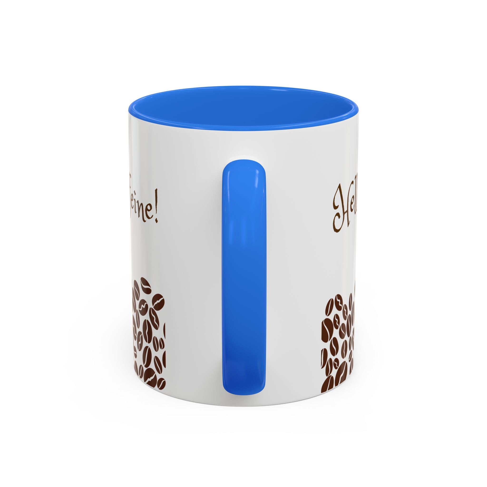 Hello Caffeine - White Ceramic Mug