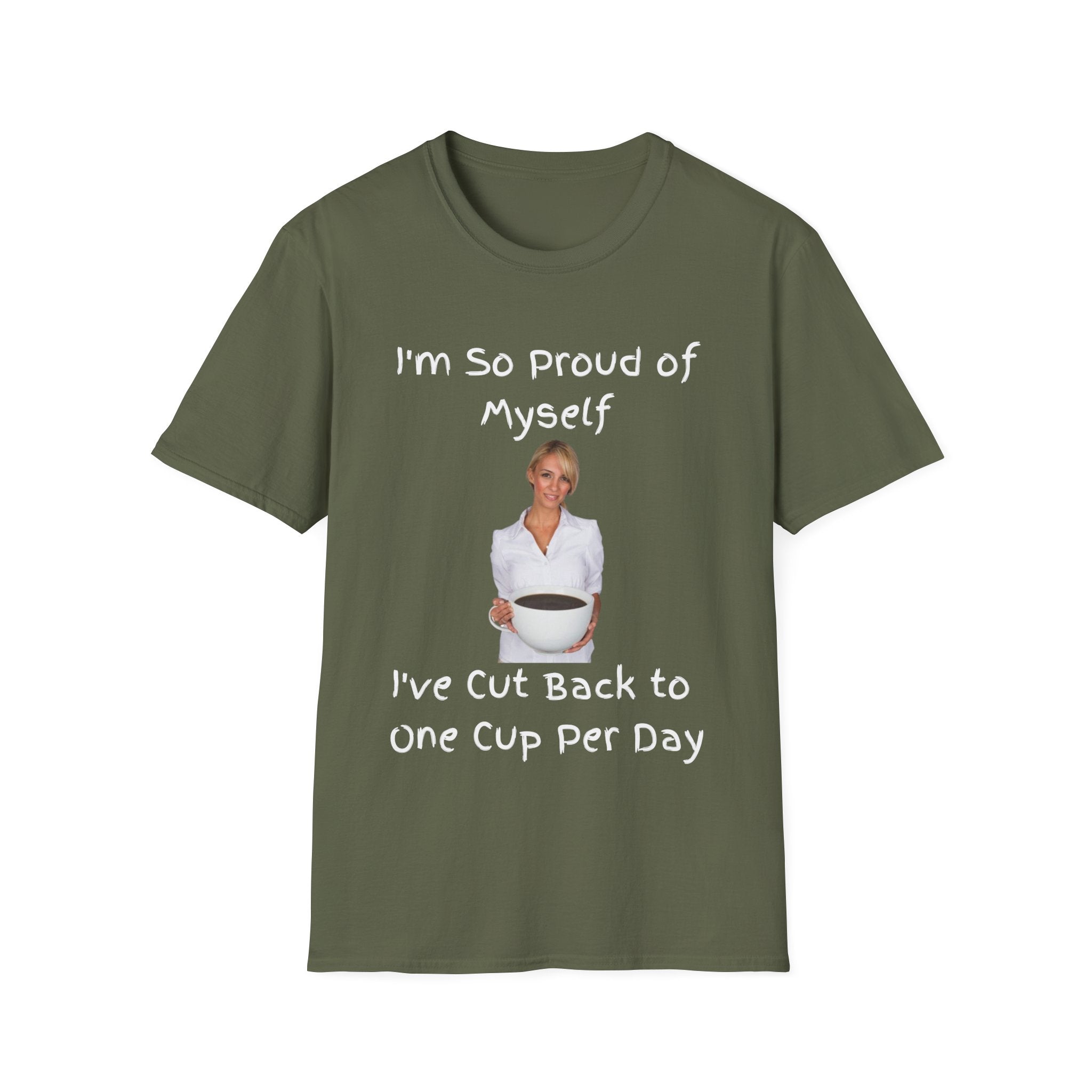 Proud of Myself Unisex T-Shirt, Self Love Tee, Positive Vibes Shirt, Empowering Gift, Inspirational Apparel