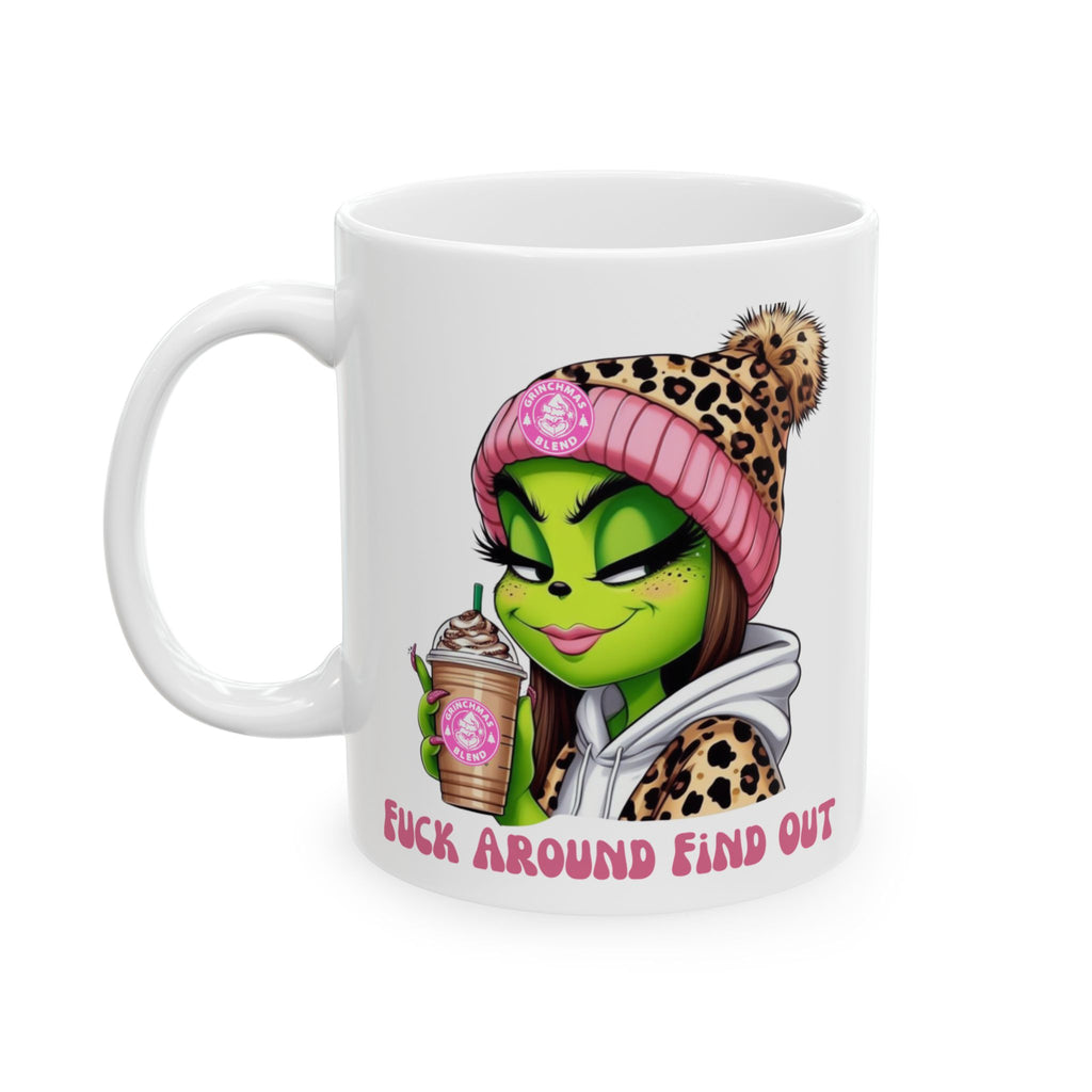 FA/FO Fun and Sassy Ceramic Mug | Cute Coffee Cup | Gift for Crazy Plant Lovers | Motivational Mug | Home Decor | Birthday Gift