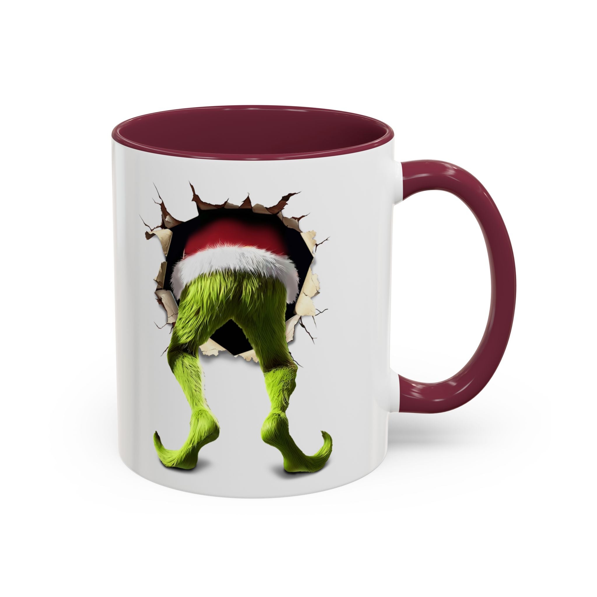 Grinch Holiday Coffee Mugs, Colorful 11oz & 15oz Drinking Cups, Funny Gift for Christmas, Holiday Decor, Unique Kitchenware