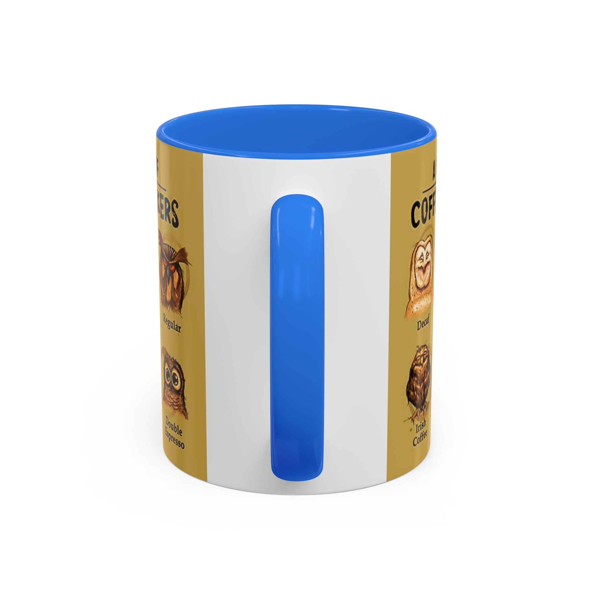 Coffee Owl Mug — "A Hoo's Hoo of Coffee Drinkers" 11oz/15oz