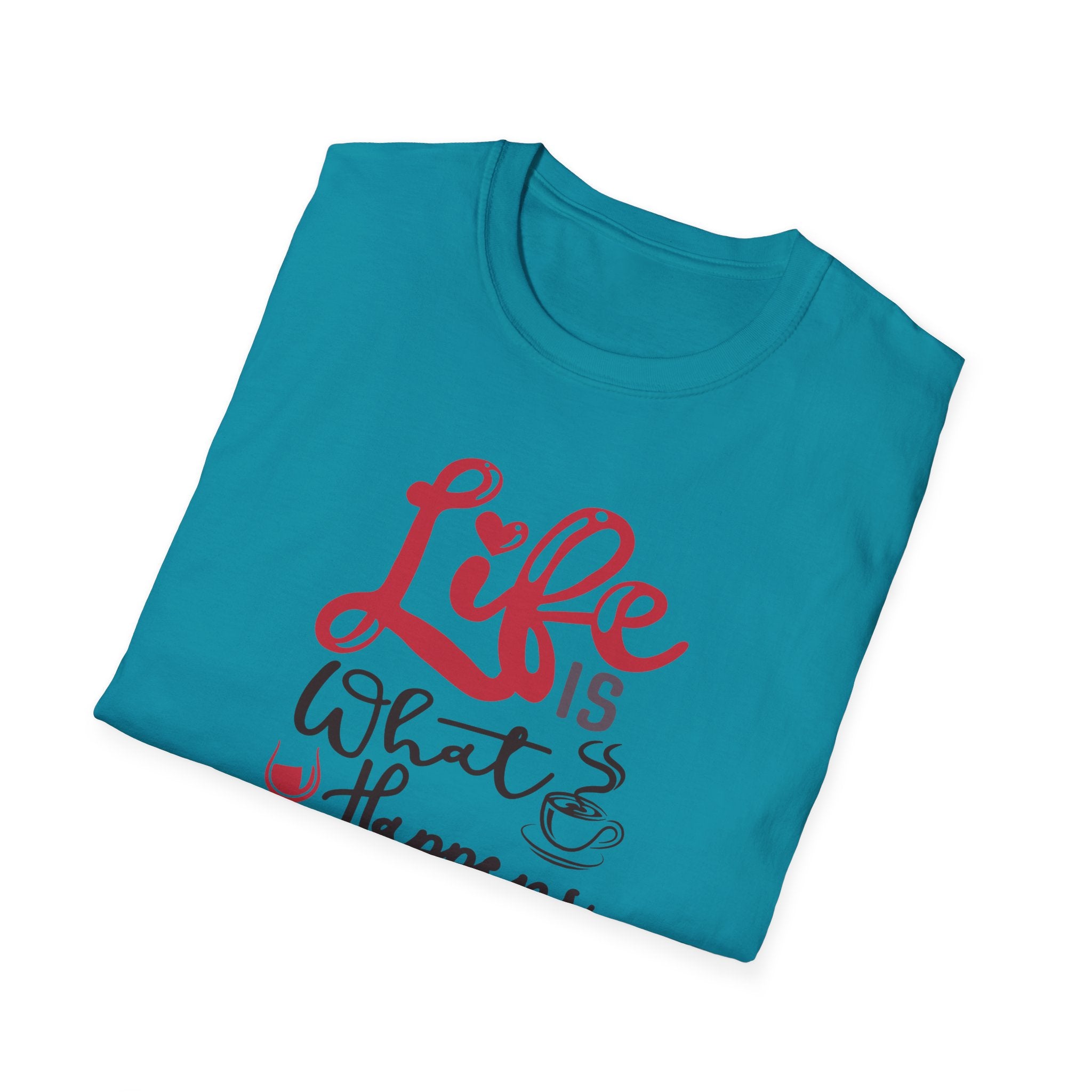 Coffee and Wine - Men's and Woman's Soft style T-Shirt