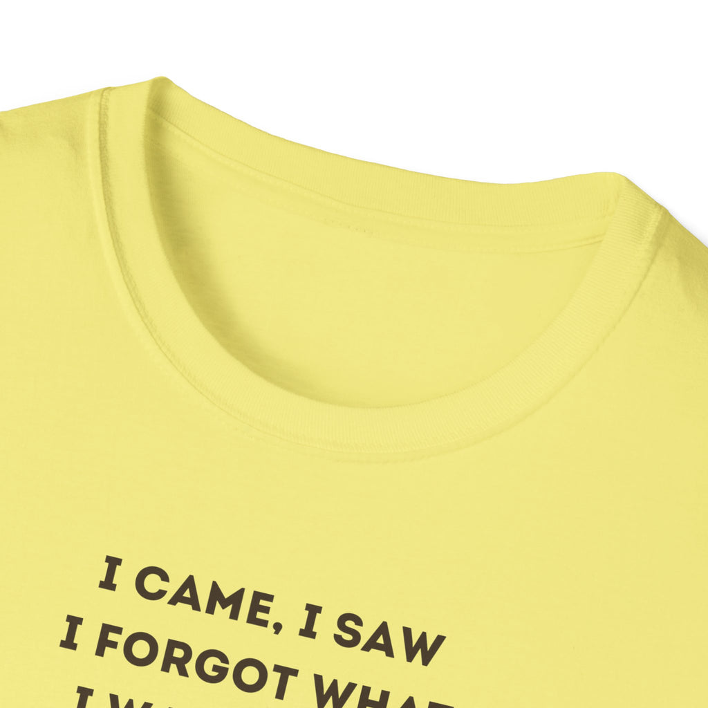 Funny Forgetful Grandpa Quote T-Shirt | Cute Elderly Character Tee