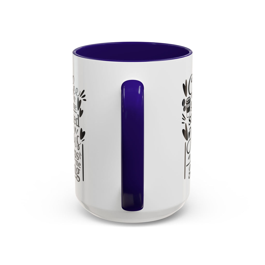 Faithful Morning Mug, Christian Coffee Cup, Religious Tea Mug, Jesus and Coffee Drinkware, Colorful Ceramic Mug