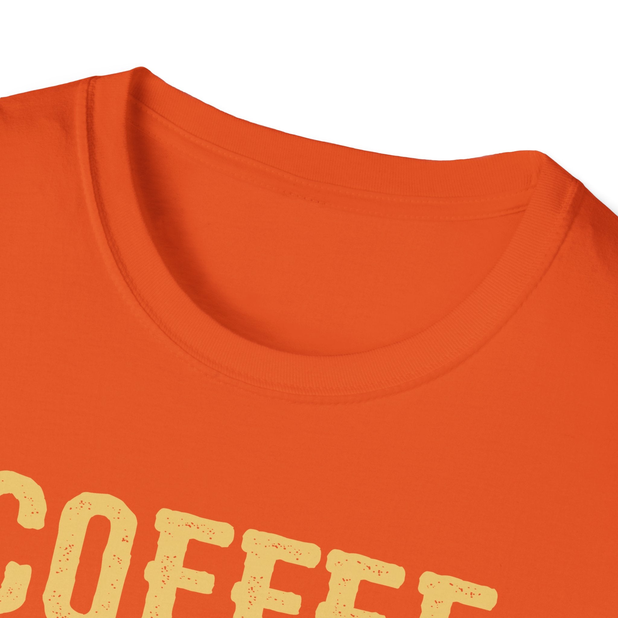 Coffee Because Murder Is Wrong T-Shirt | Black Cat Coffee Tee