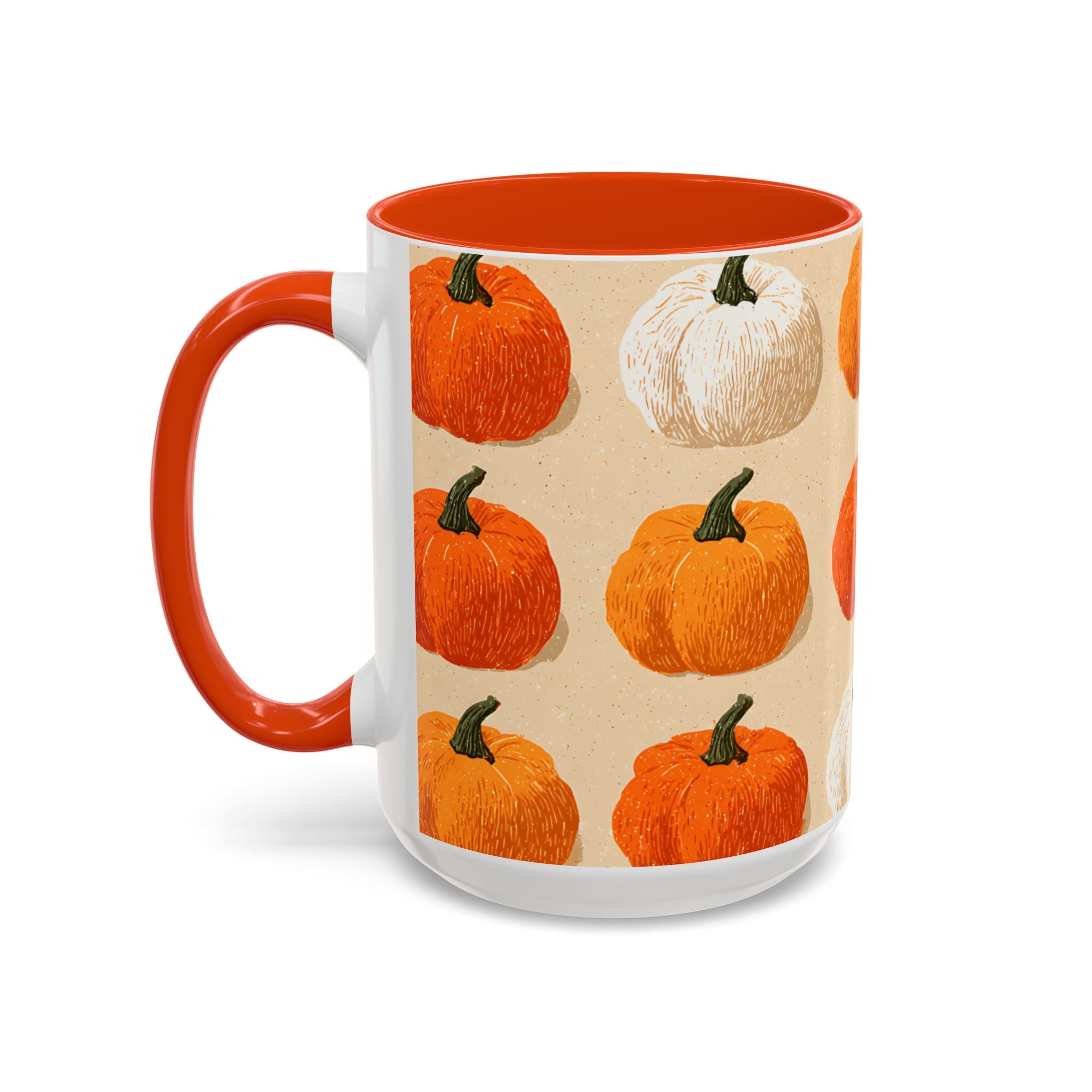Autumn Pumpkin Mugs - Cozy Coffee Cups for Fall, Seasonal Drinkware, Thanksgiving Gifts, Home Decor, Pumpkin Spice Lovers