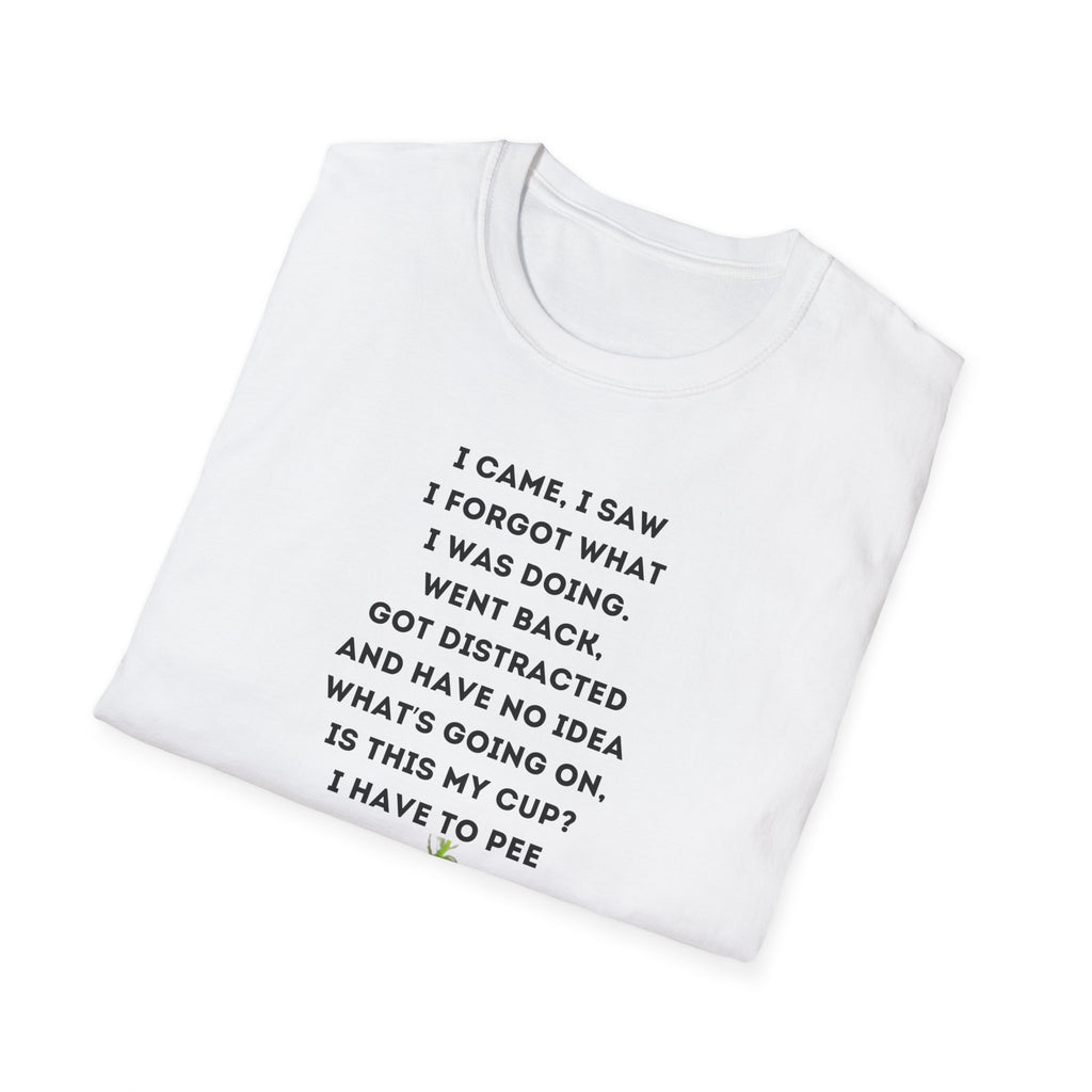 Grumpy Grinch Character with Funny Relatable Quote T-Shirt | Meme Tee