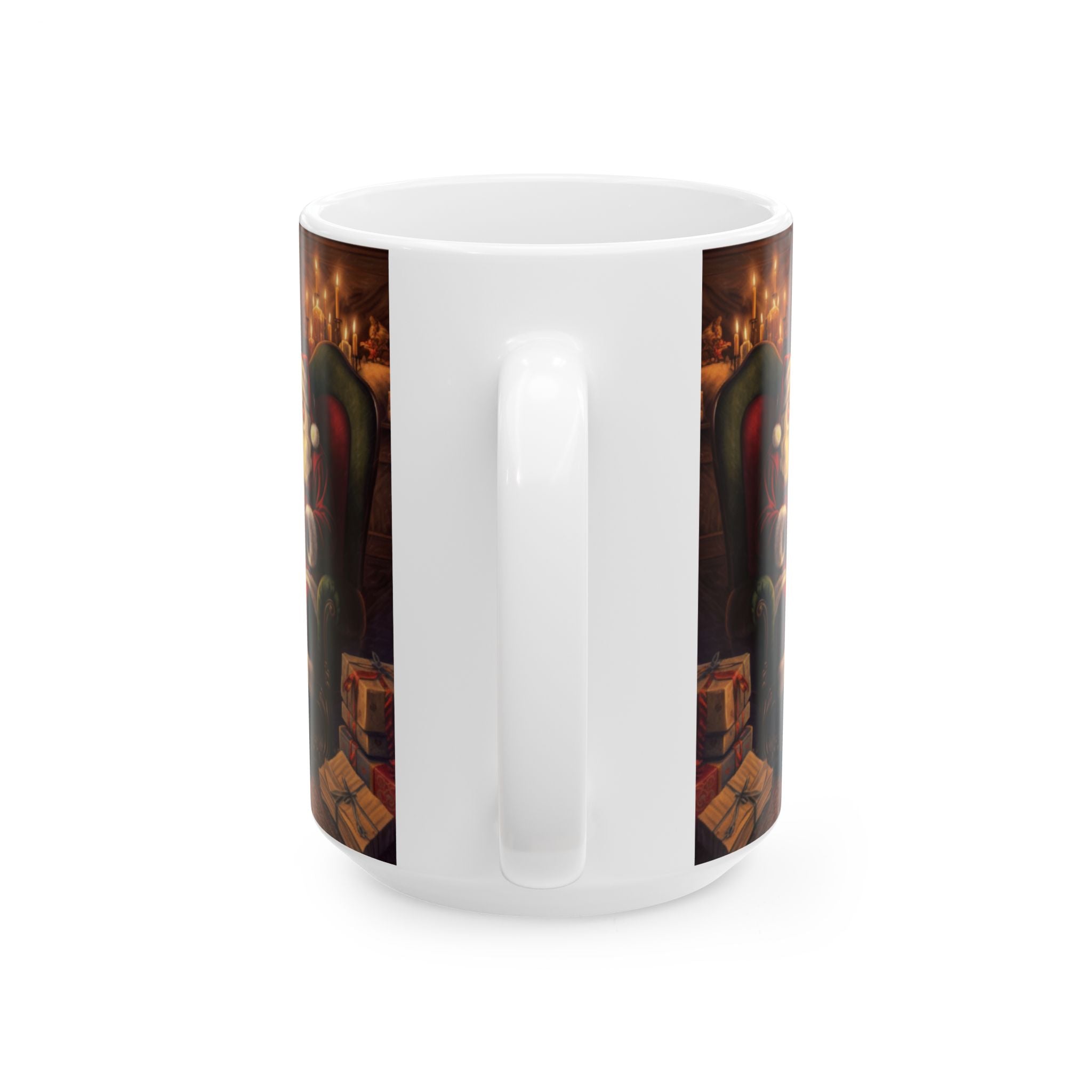Santa Cozy Christmas Ceramic Mug - Perfect for Warm Drinks, Christmas Gift, Winter Decor, Coffee Lover, Seasonal Mug