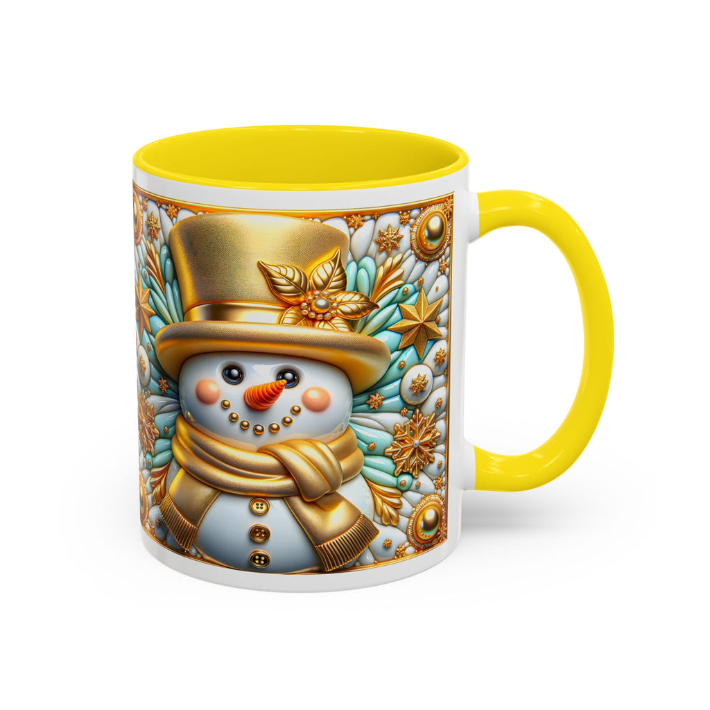 Festive Snowman Coffee Mug | Holiday Gift, Winter Decor, Cute Mug, Christmas Mug, Snowman Lover's Gift