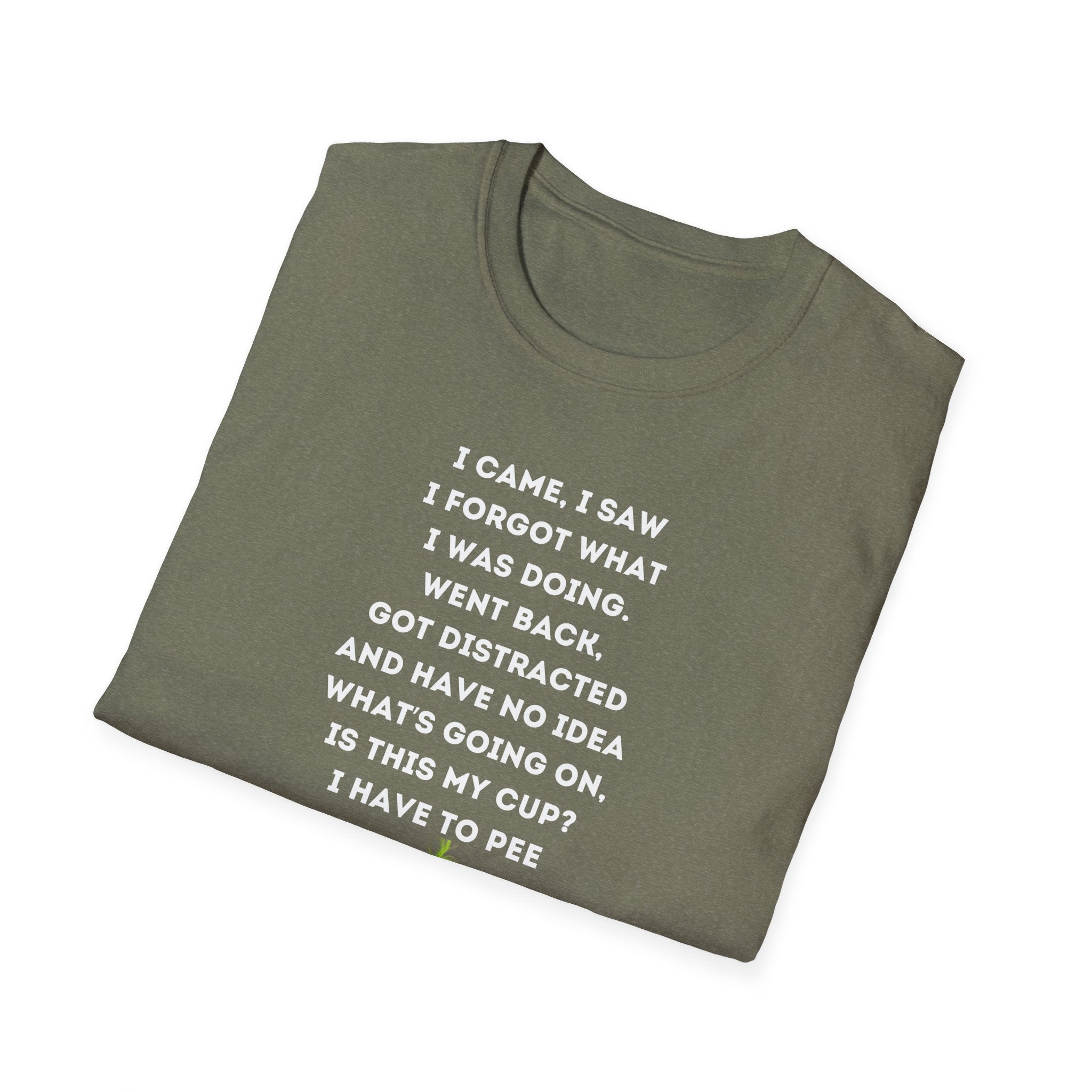 Forgetful Grinch Coffee T-Shirt | Funny Meme Holiday Tee