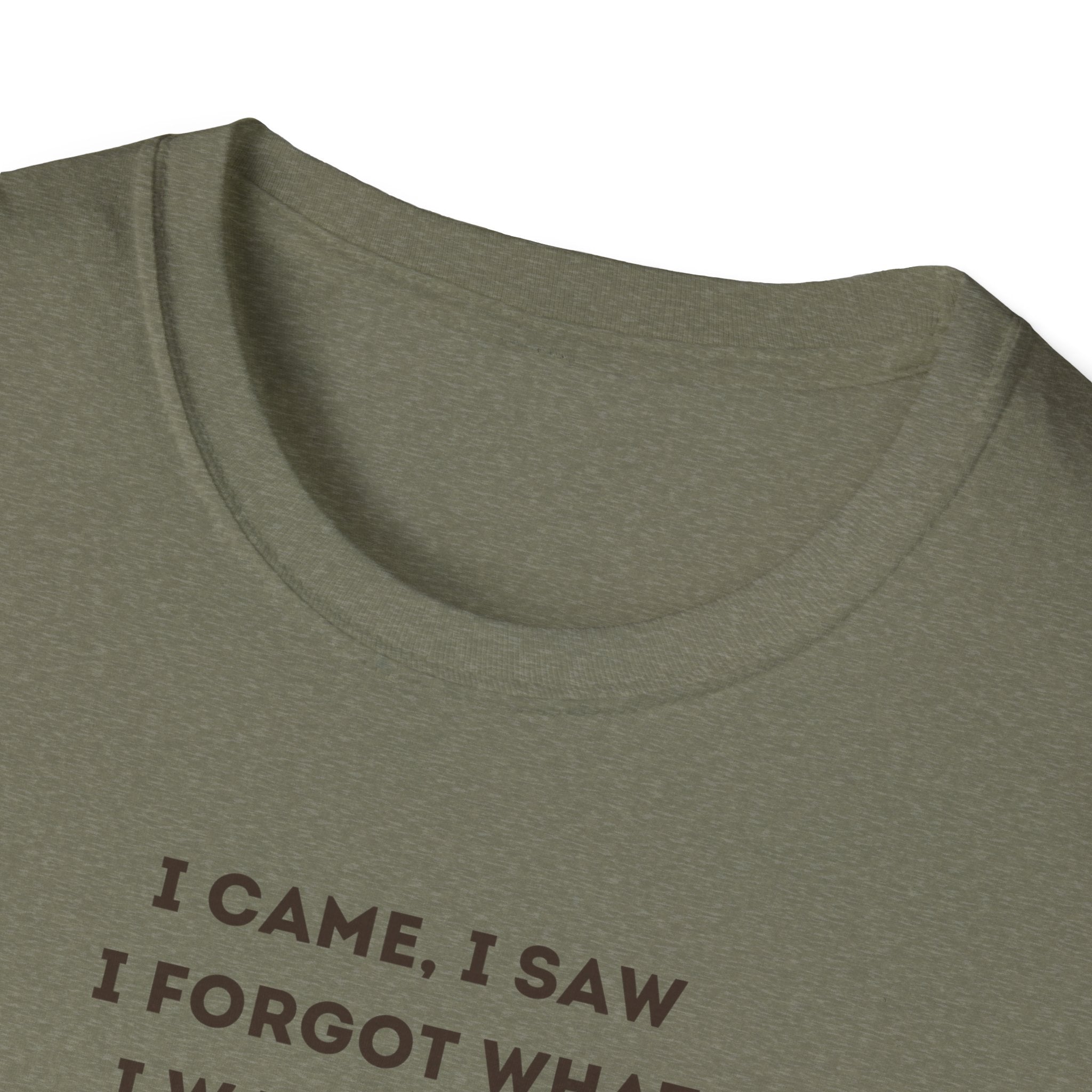 Funny Forgetful Grandpa Quote T-Shirt | Cute Elderly Character Tee