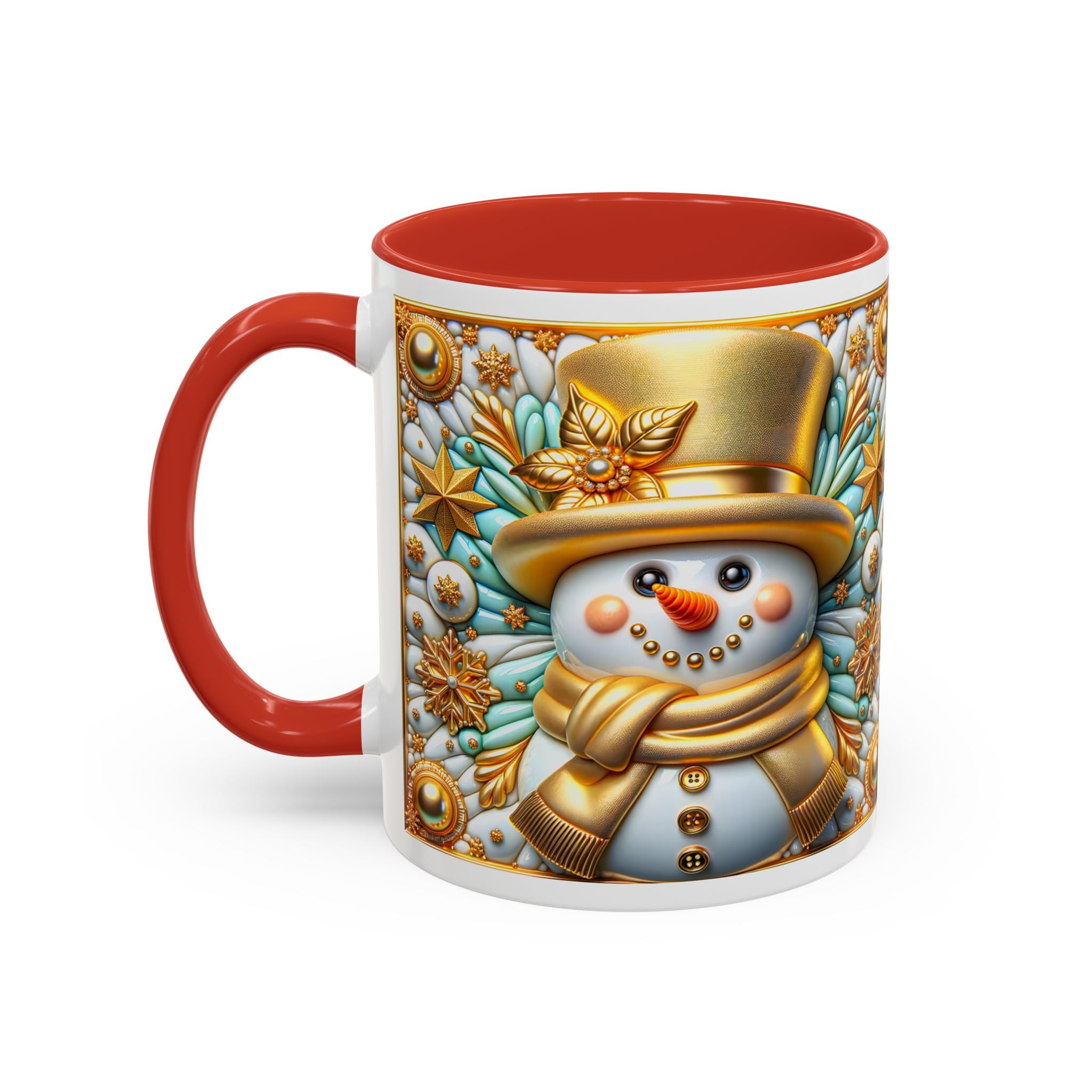 Festive Snowman Coffee Mug | Holiday Gift, Winter Decor, Cute Mug, Christmas Mug, Snowman Lover's Gift