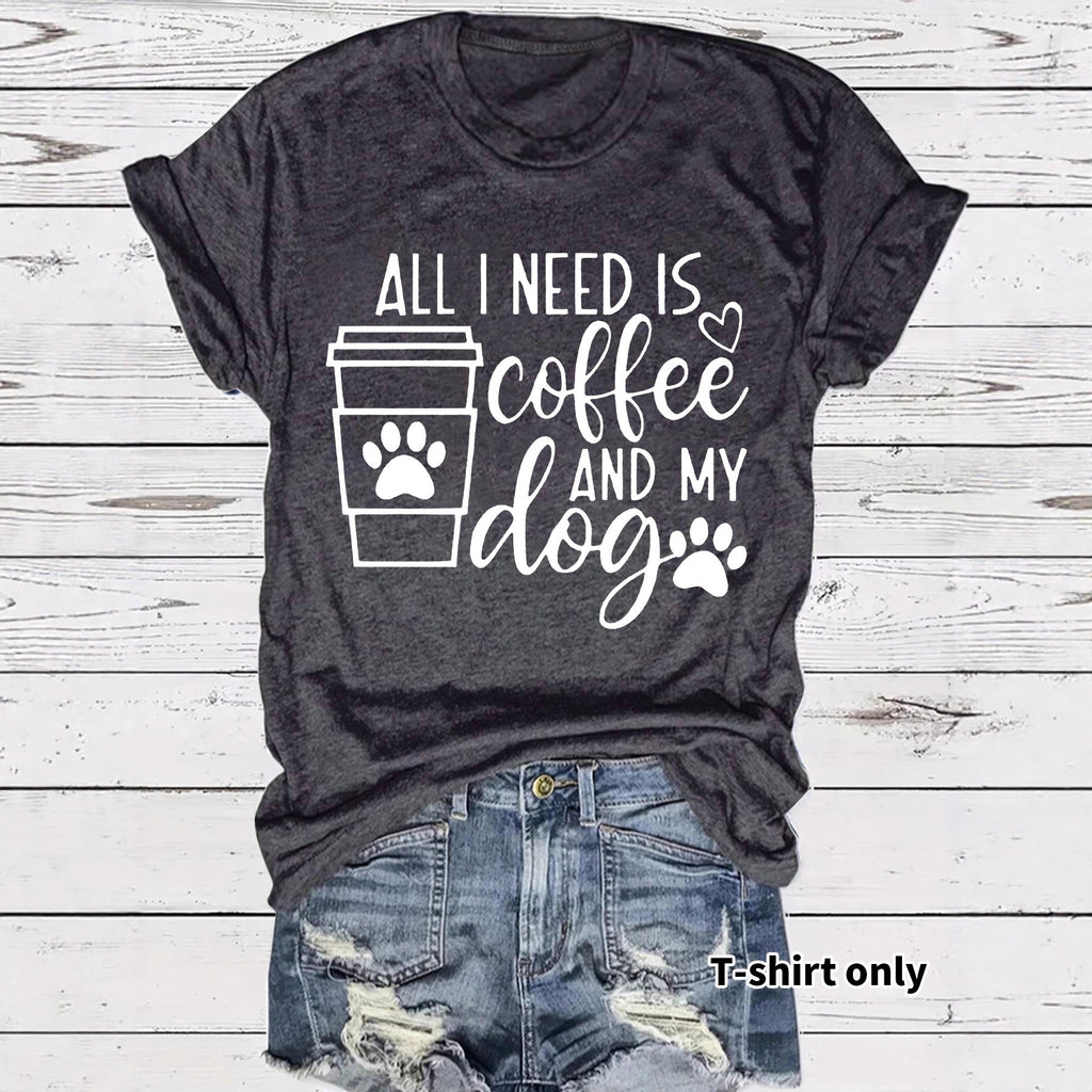 Top Girl Dog Coffee Letter