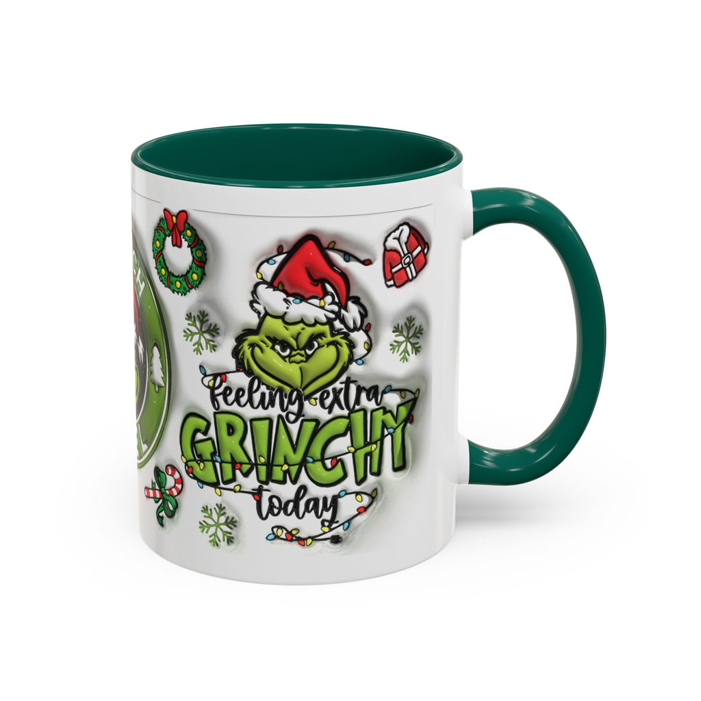 Grinch-themed Coffee Mug, Fun Holiday Gift, Christmas Mug, Grinch Fuel, Unique Grinchy Decor, Extra Grinchy Mug
