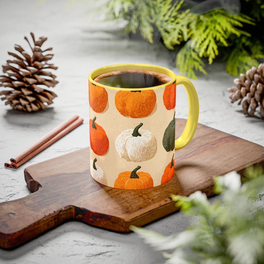 Autumn Pumpkin Mugs - Cozy Coffee Cups for Fall, Seasonal Drinkware, Thanksgiving Gifts, Home Decor, Pumpkin Spice Lovers