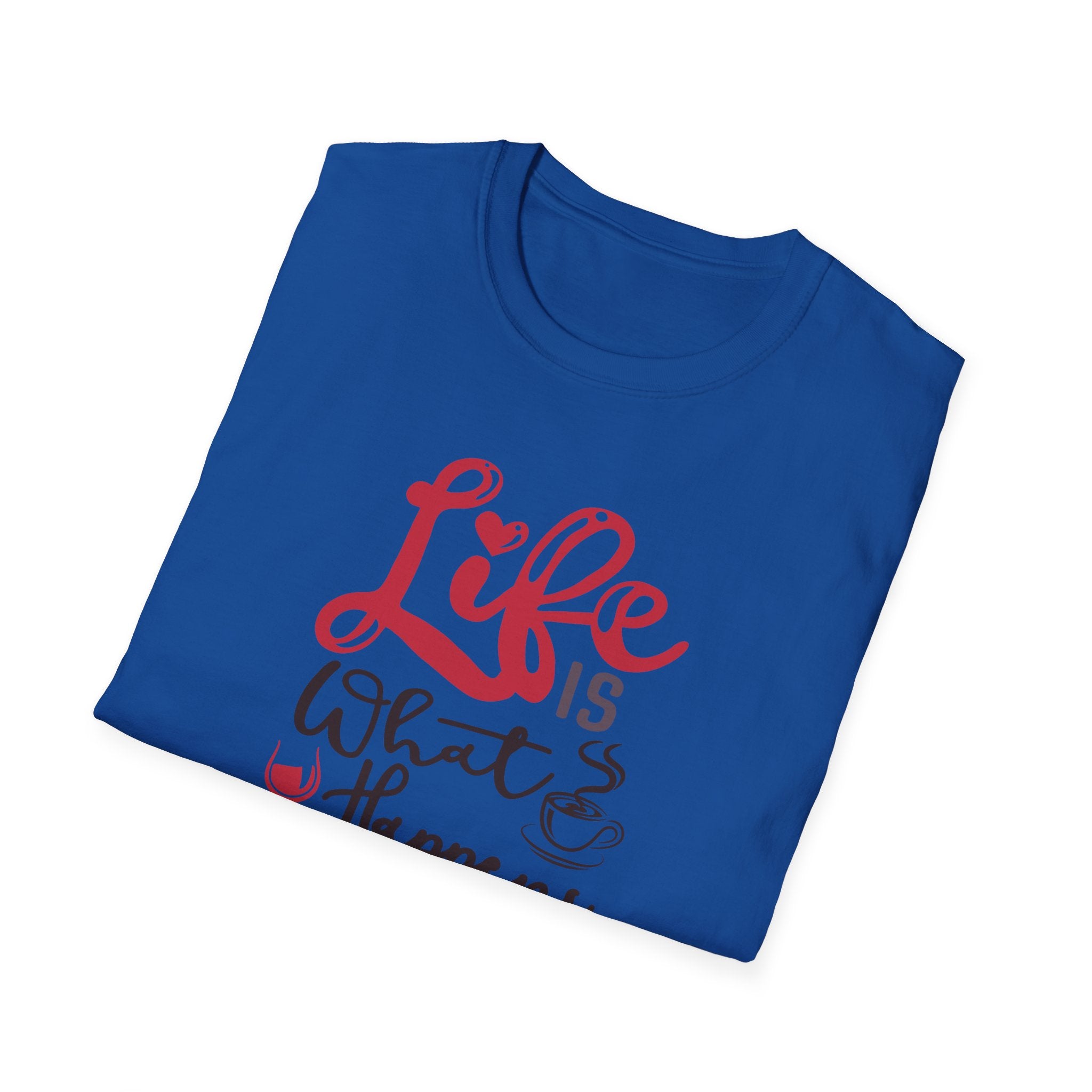 Coffee and Wine - Men's and Woman's Soft style T-Shirt