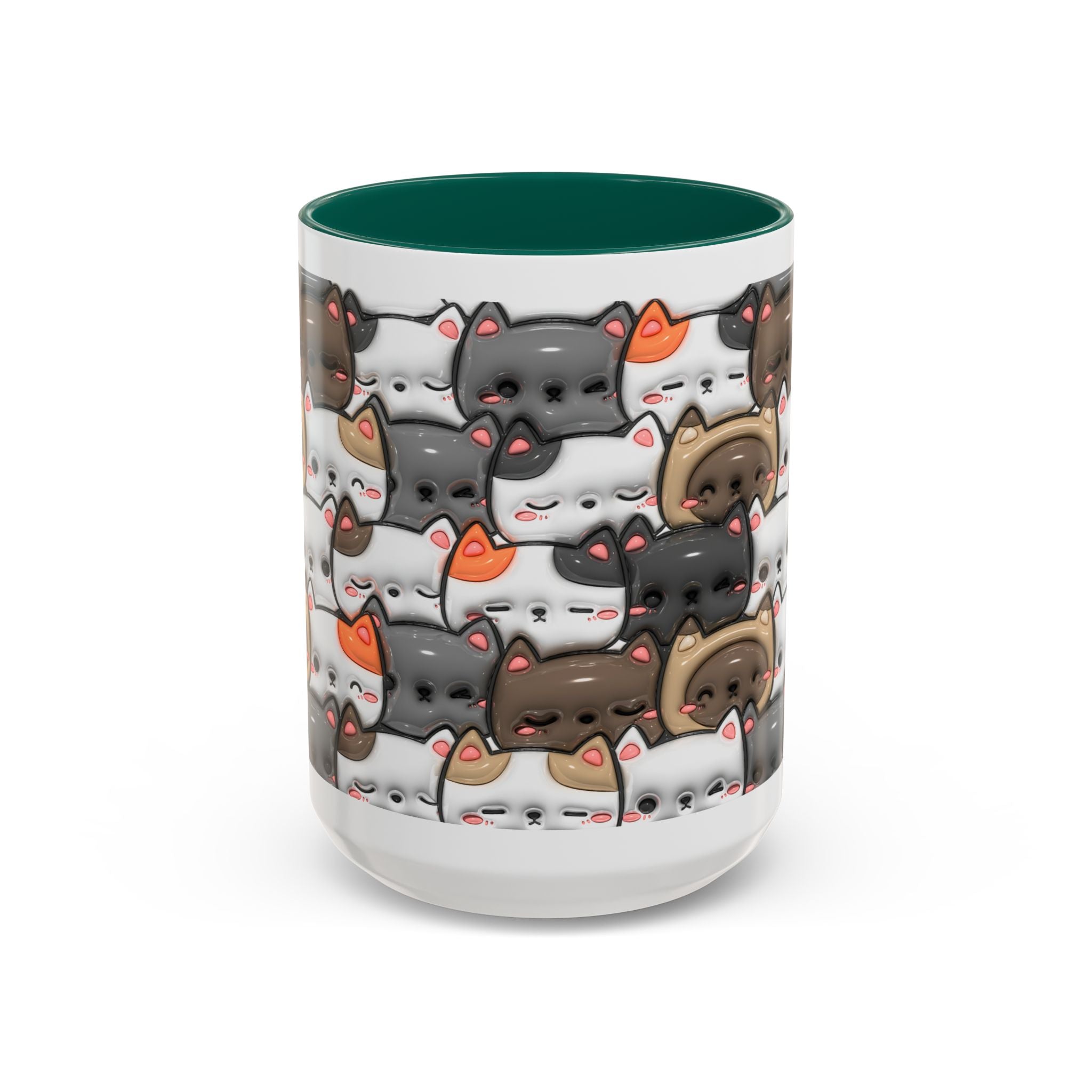 Colorful Cat Mugs - Cute Pet Lover Gift, Cat-Themed Coffee Cup, Cat Lover's Mug, Fun Kitchen Decor, Feline Art Drinkware