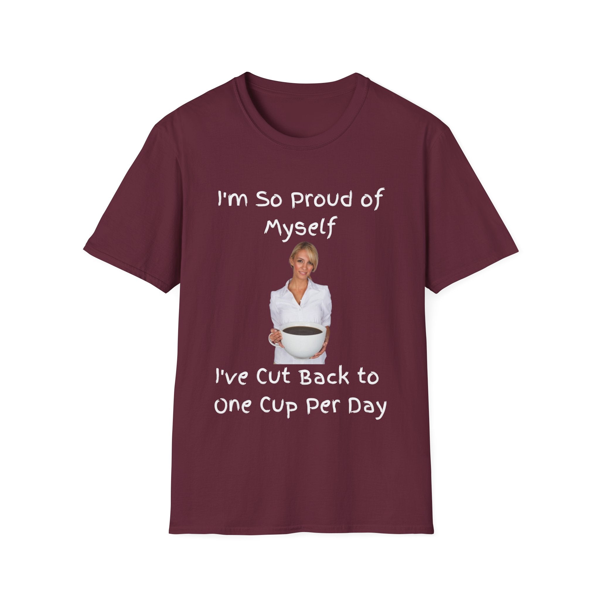 Proud of Myself Unisex T-Shirt, Self Love Tee, Positive Vibes Shirt, Empowering Gift, Inspirational Apparel