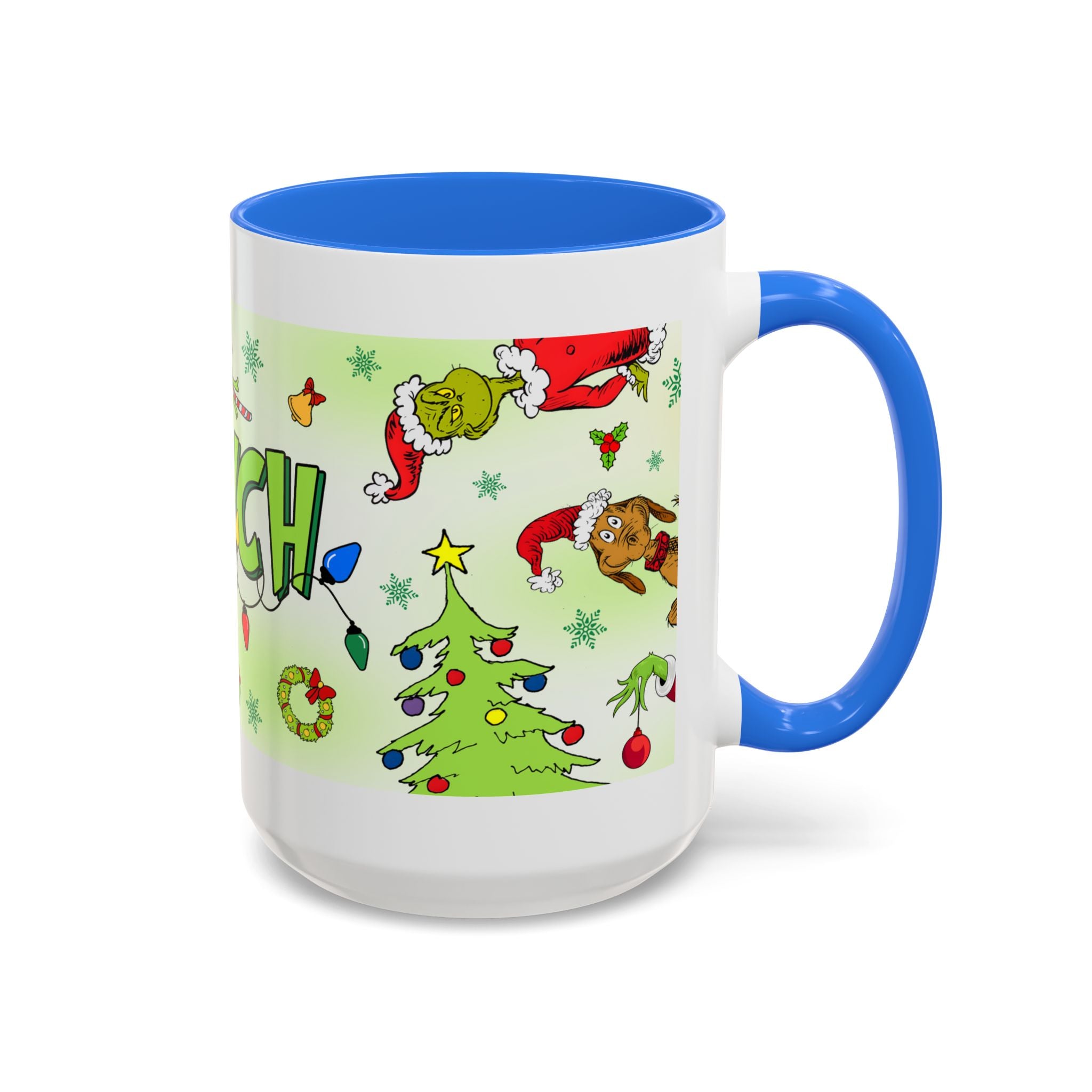 Whimsical The Grinch Mugs, Funny Holiday Gift, Christmas Coffee Cup, Festive Drinkware, Grinch Themed Mug