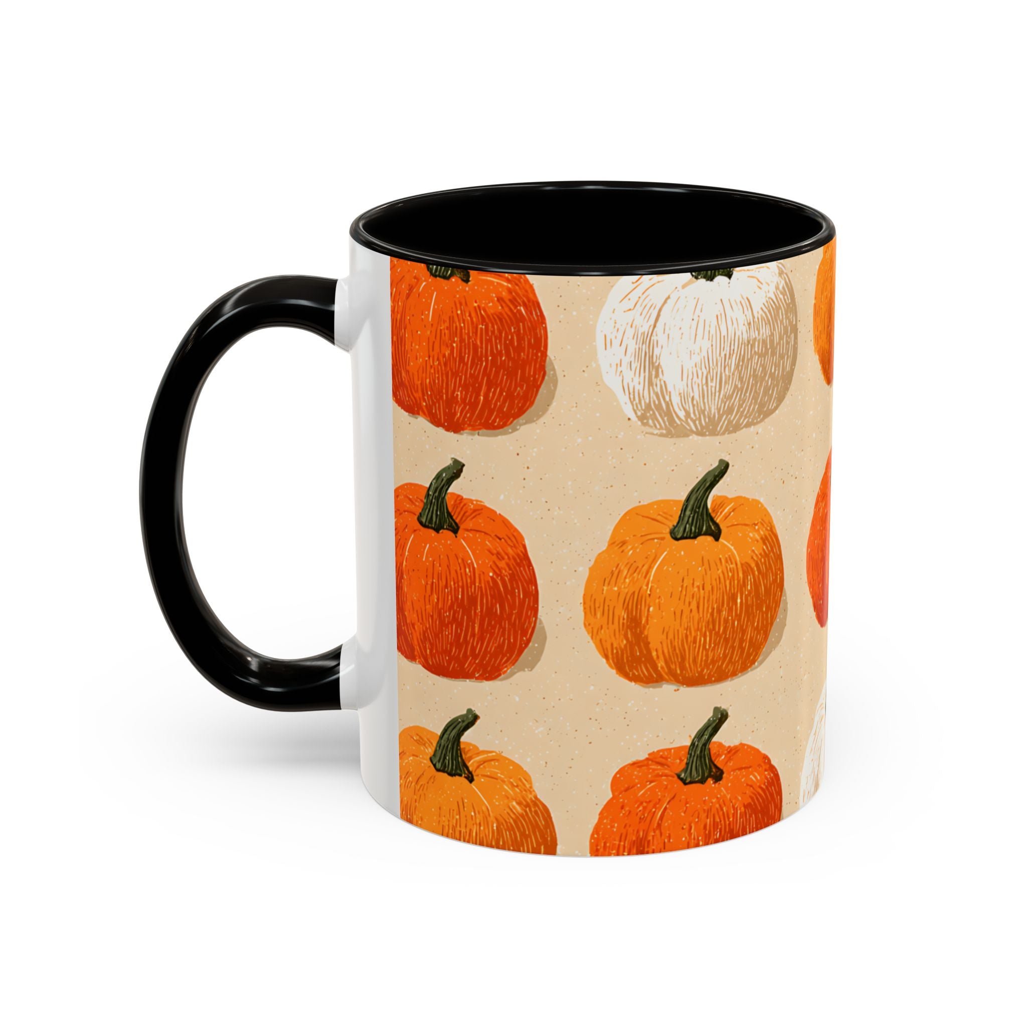 Autumn Pumpkin Mugs - Cozy Coffee Cups for Fall, Seasonal Drinkware, Thanksgiving Gifts, Home Decor, Pumpkin Spice Lovers