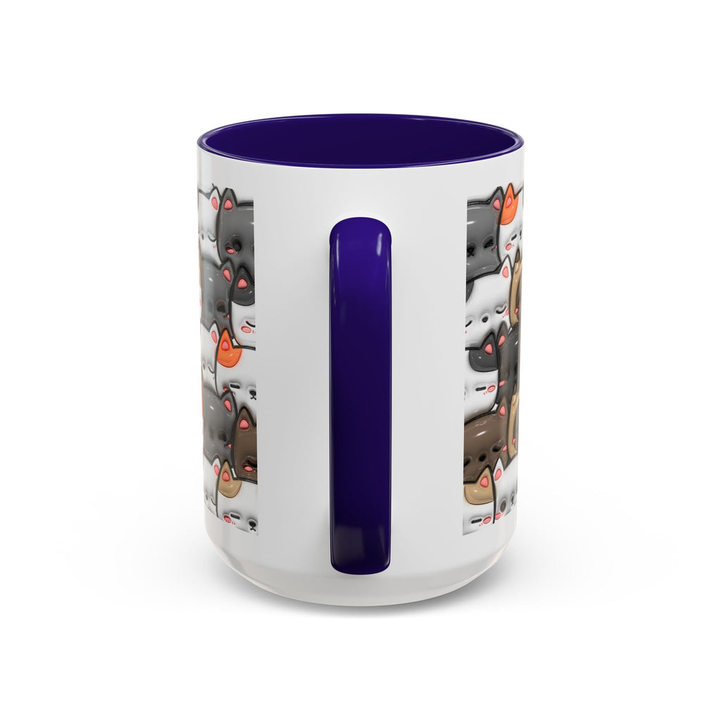 Colorful Cat Mugs - Cute Pet Lover Gift, Cat-Themed Coffee Cup, Cat Lover's Mug, Fun Kitchen Decor, Feline Art Drinkware