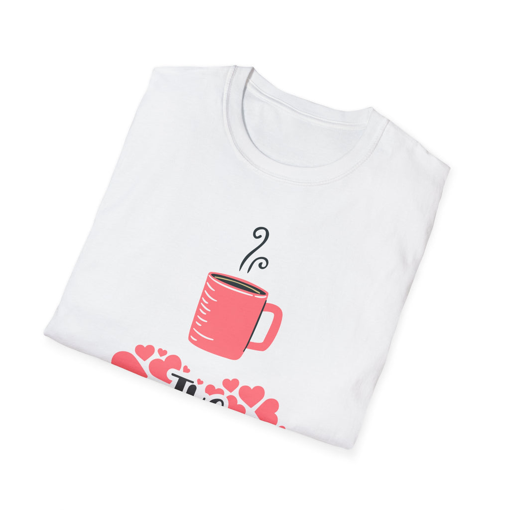 The Hot Coffee Mug Life - Unisex Softstyle T-Shirt