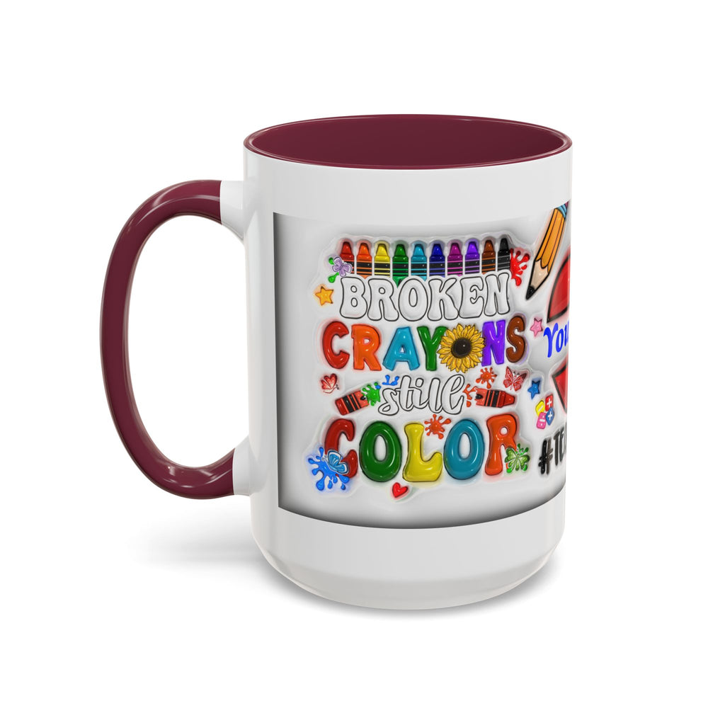 Personalized Teacher Mugs | Colorful 11oz & 15oz Coffee Cups | Fun Gift for Educators | Back to School | Teacher Appreciation