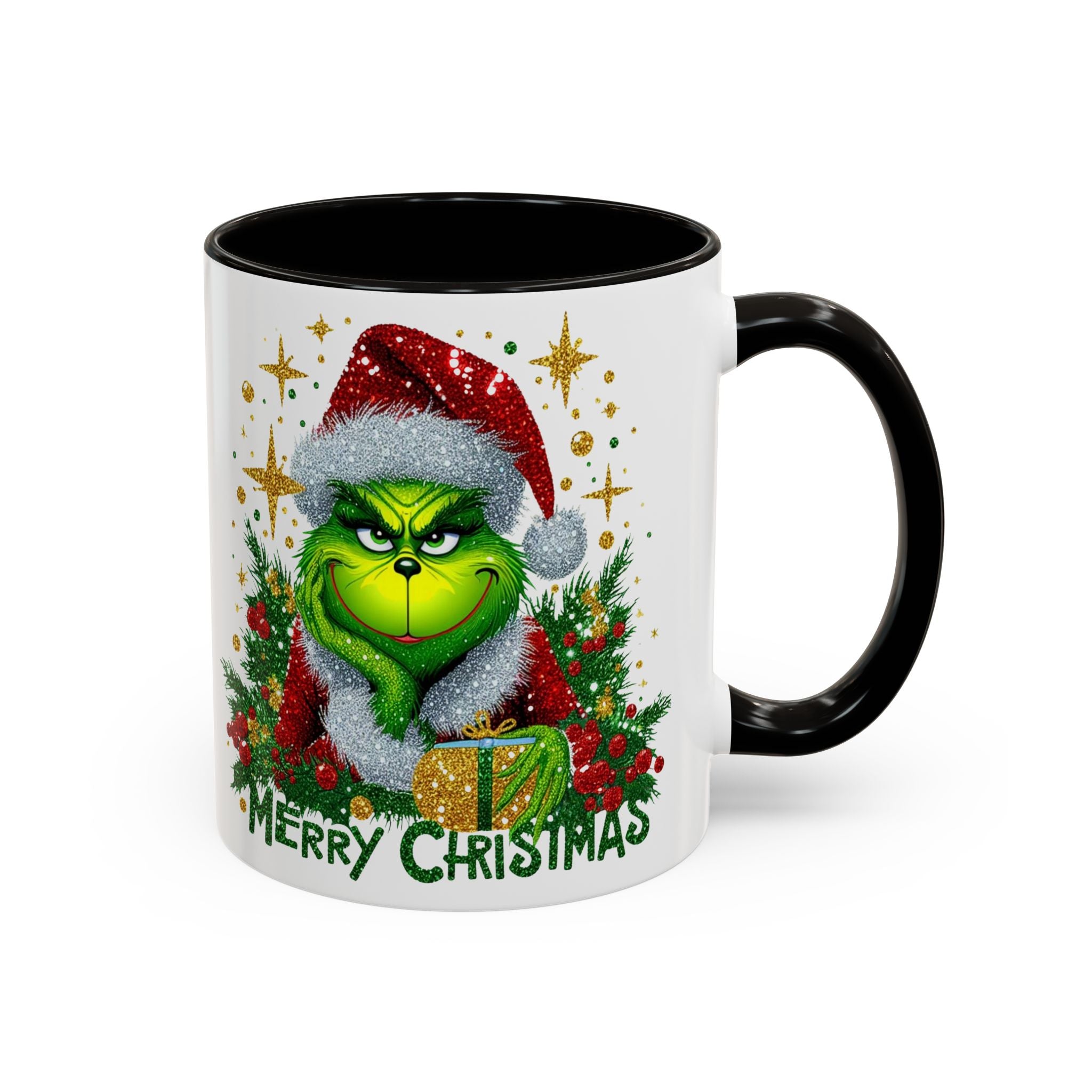Grinchy Christmas Mug - 11oz & 15oz, Holiday Gift, Festive Beverage Cup, Winter Decorations, Fun Coffee Mug, Grinch Lover Gift