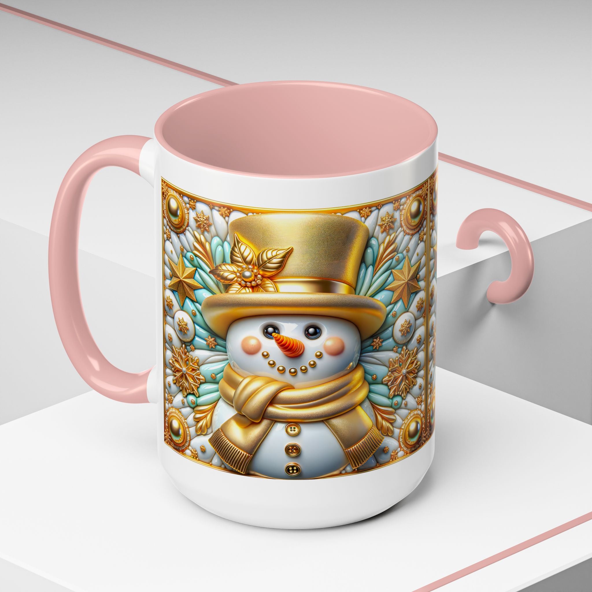Festive Snowman Coffee Mug | Holiday Gift, Winter Decor, Cute Mug, Christmas Mug, Snowman Lover's Gift