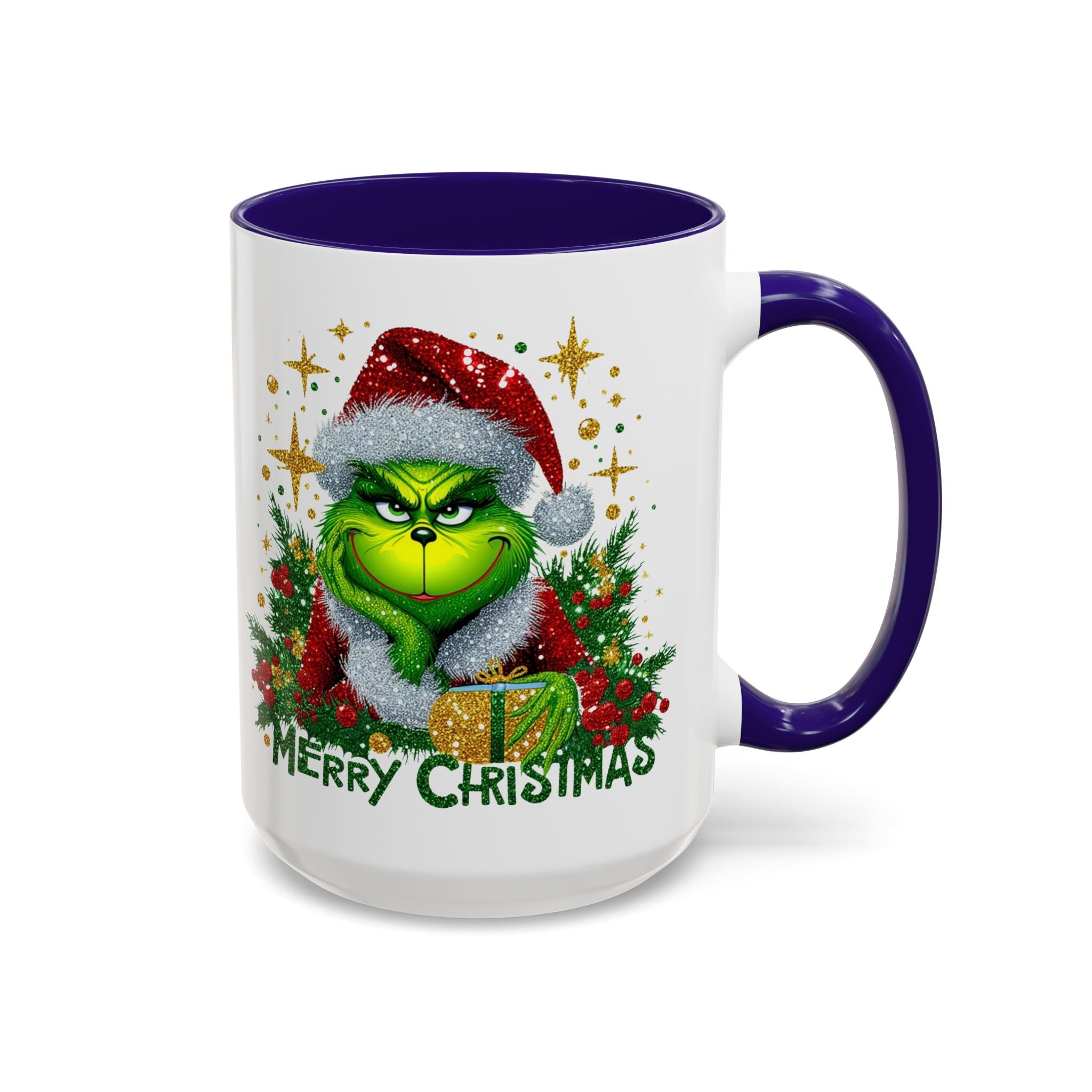 Grinchy Christmas Mug - 11oz & 15oz, Holiday Gift, Festive Beverage Cup, Winter Decorations, Fun Coffee Mug, Grinch Lover Gift