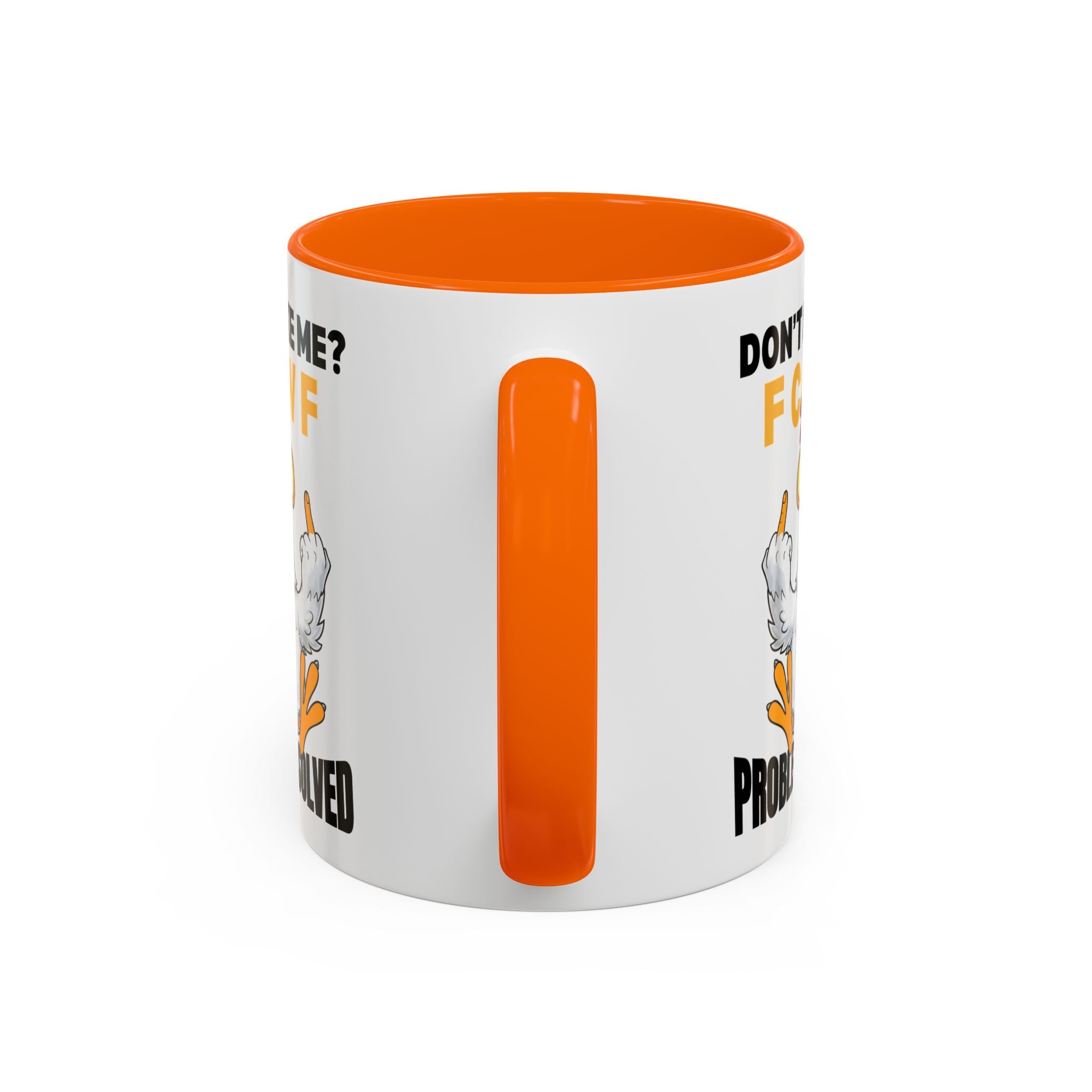 Don’t Like Me? F CAW F Chicken Mug — Funny Sarcastic Coffee Cup (11/15oz)