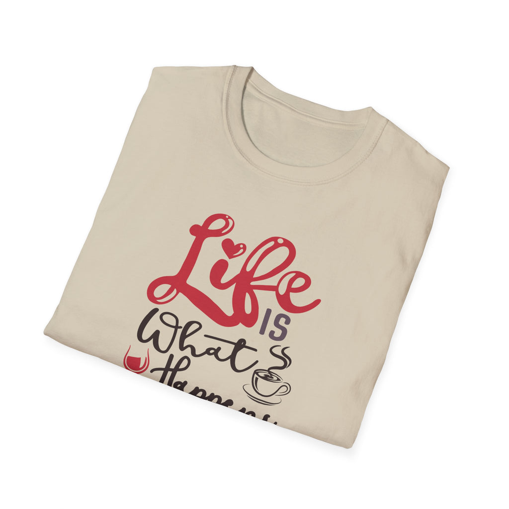 Coffee and Wine - Men's and Woman's Soft style T-Shirt
