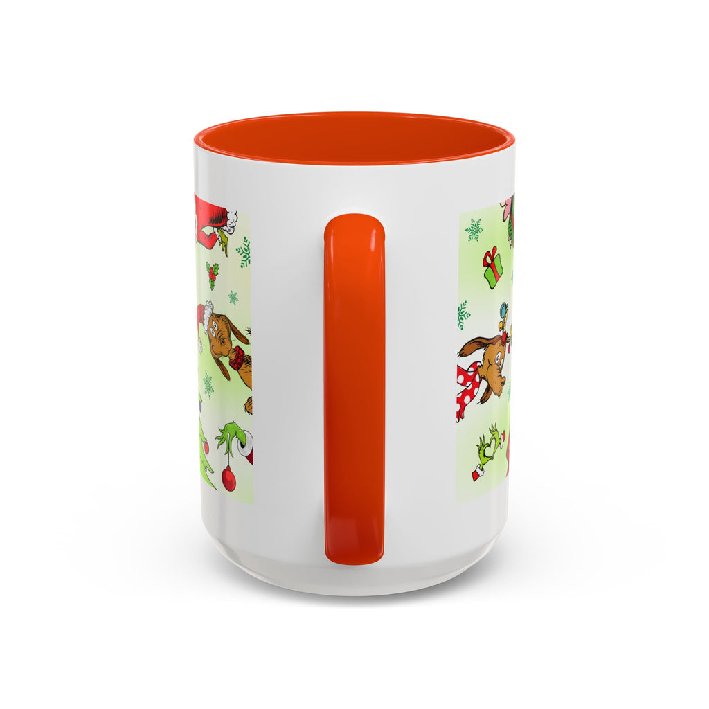 Whimsical The Grinch Mugs, Funny Holiday Gift, Christmas Coffee Cup, Festive Drinkware, Grinch Themed Mug