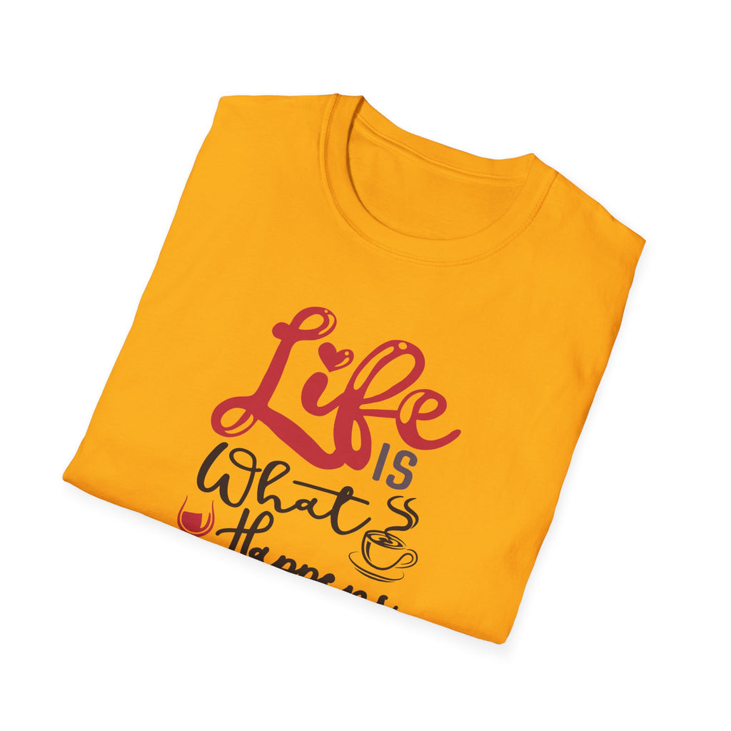 Coffee and Wine - Men's and Woman's Soft style T-Shirt