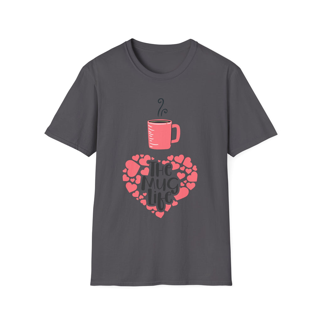The Hot Coffee Mug Life - Unisex Softstyle T-Shirt