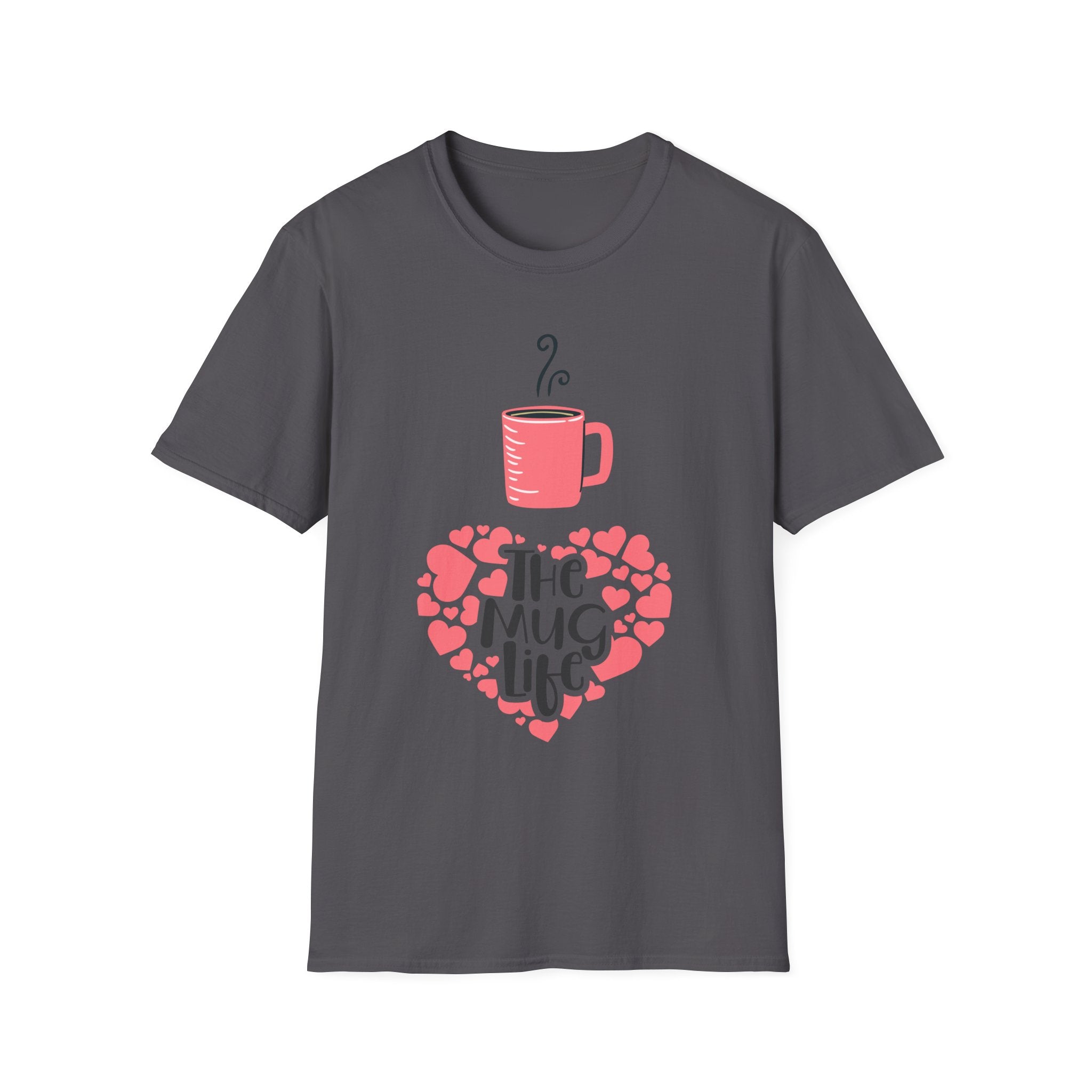 The Hot Coffee Mug Life - Unisex Softstyle T-Shirt