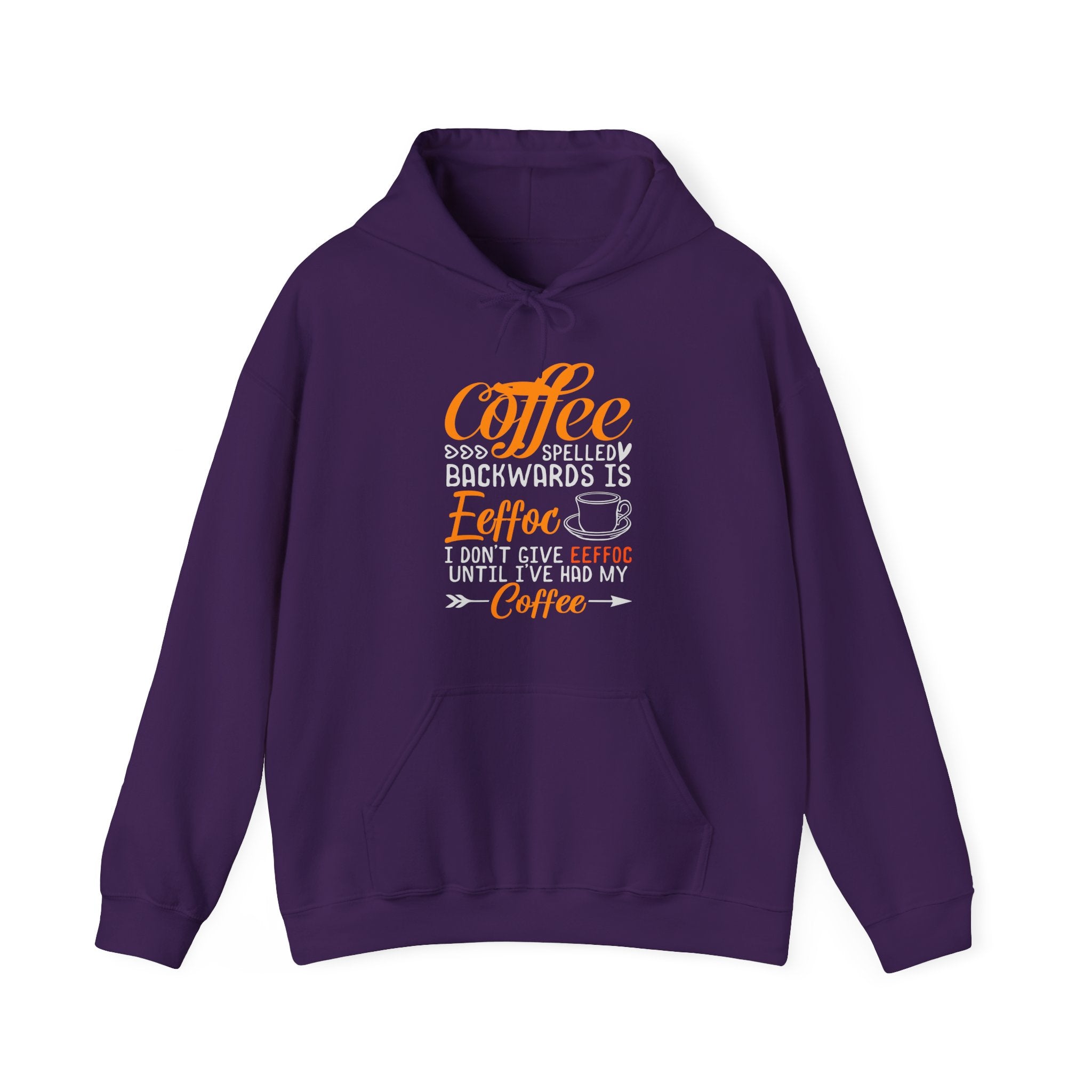 Give Me My Eeffoc Coffee - Unisex Heavy Blend Hooded Sweatshirt